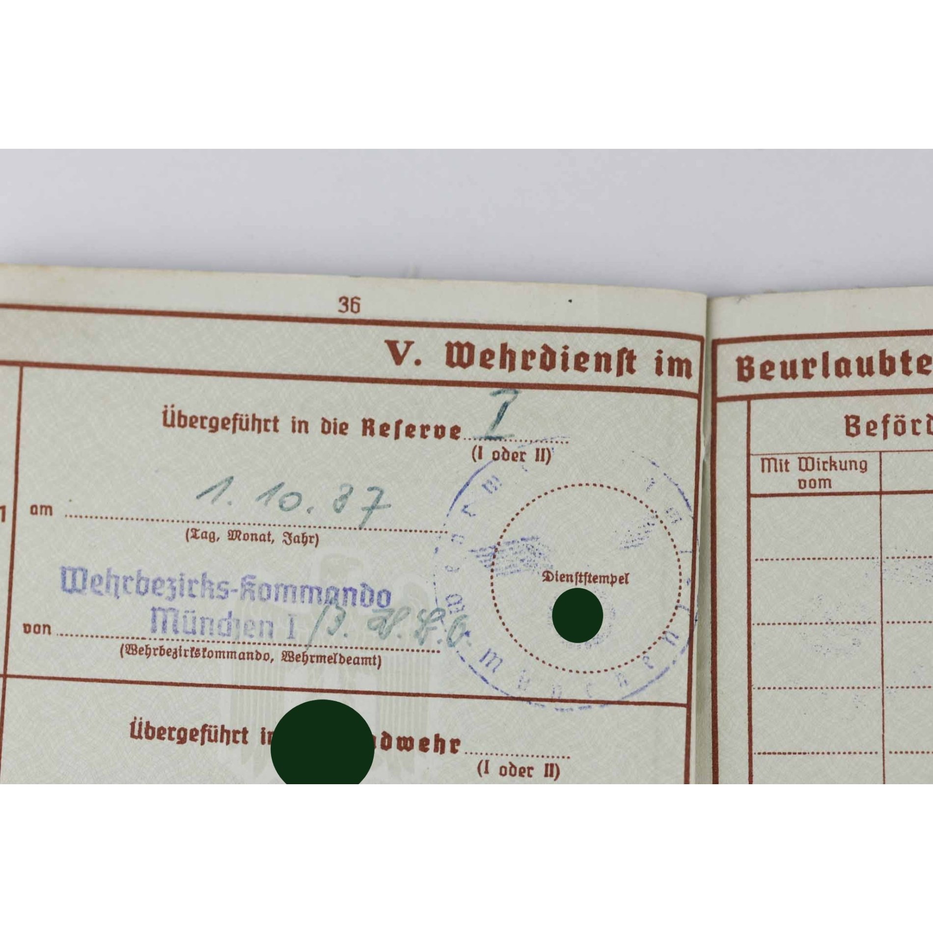 Große Urkunde zum Deutschen Kreuz in Gold E. Ostermann PZ Rgt.11 — image 16