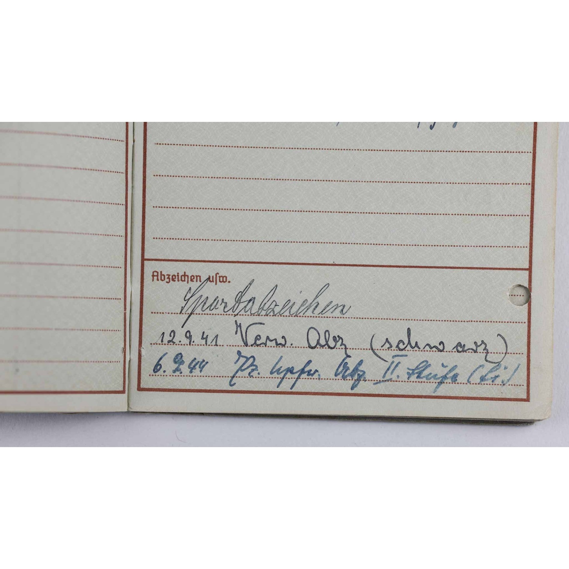 Große Urkunde zum Deutschen Kreuz in Gold E. Ostermann PZ Rgt.11 — image 8