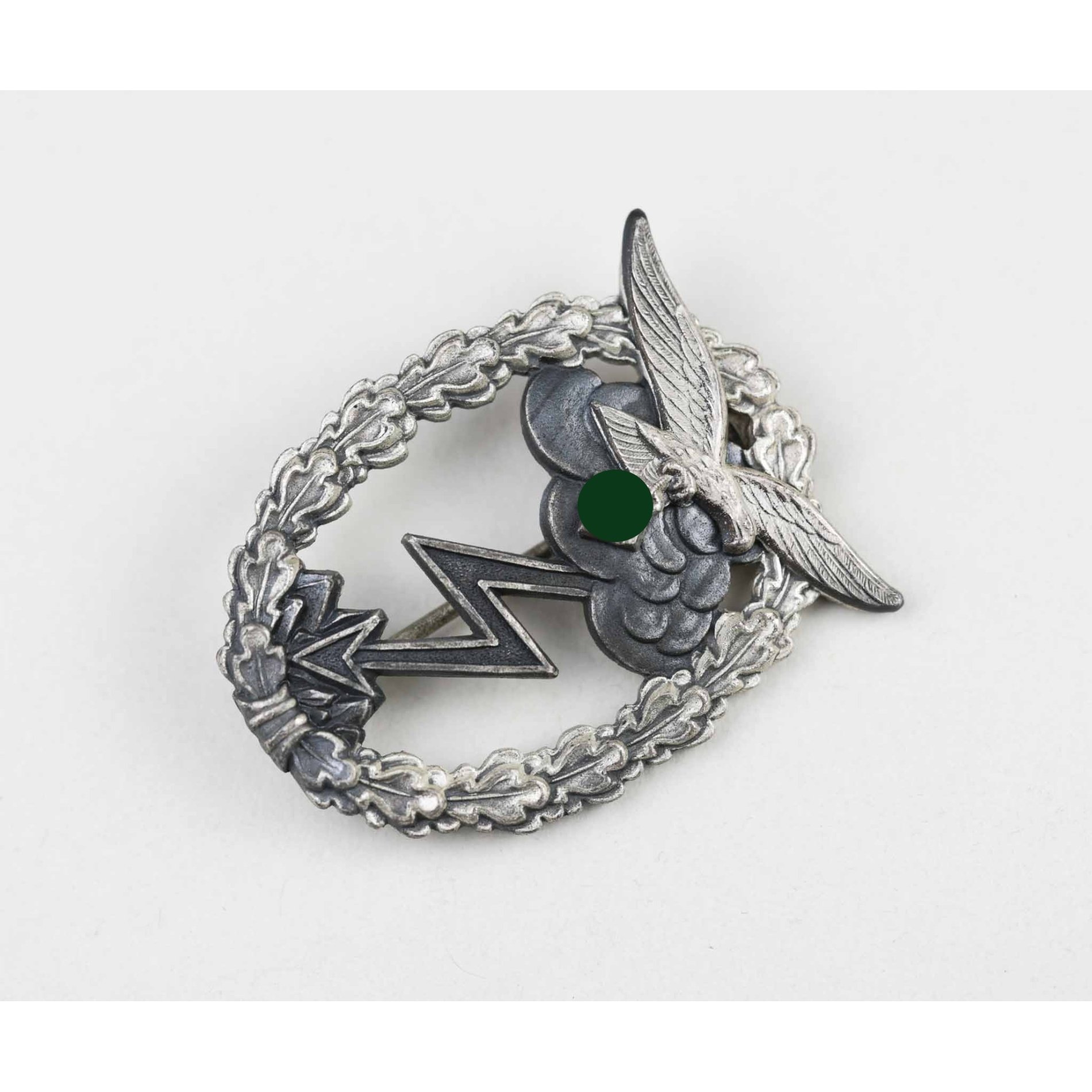 Erdkampfabzeichen der Luftwaffe G.H OSANG in Verleihungstüte, MINT! — image 3