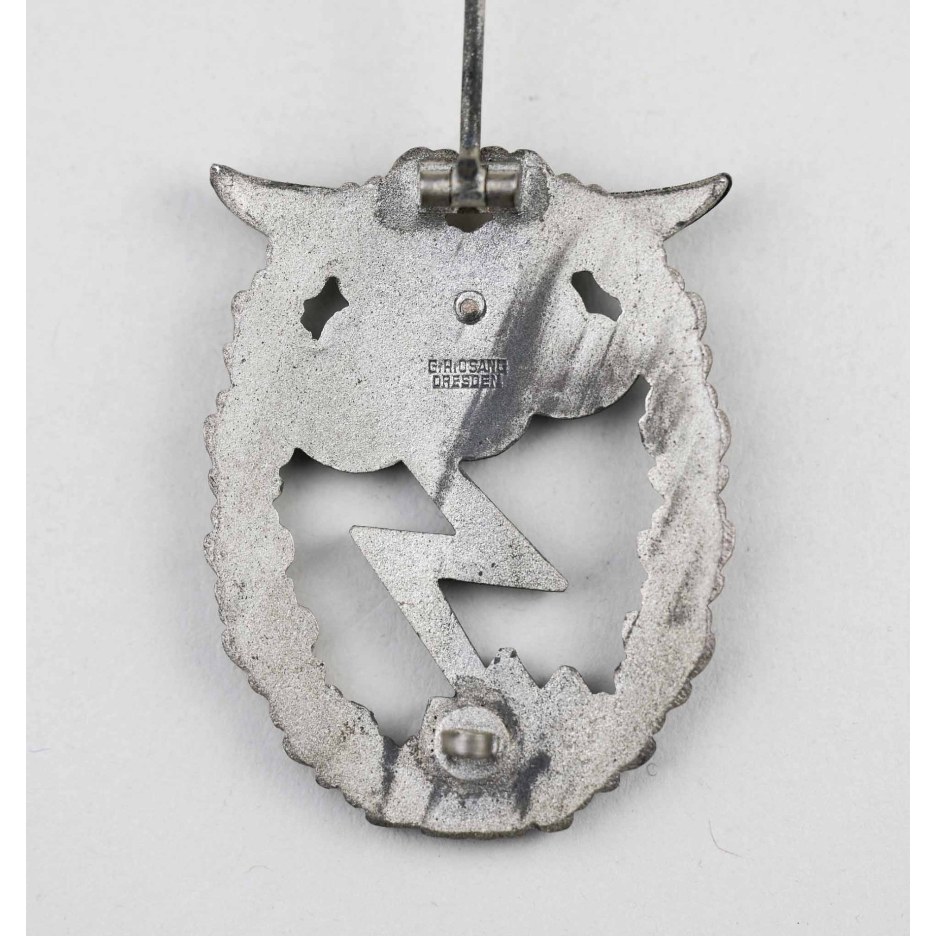 Erdkampfabzeichen der Luftwaffe G.H OSANG in Verleihungstüte, MINT! — image 5