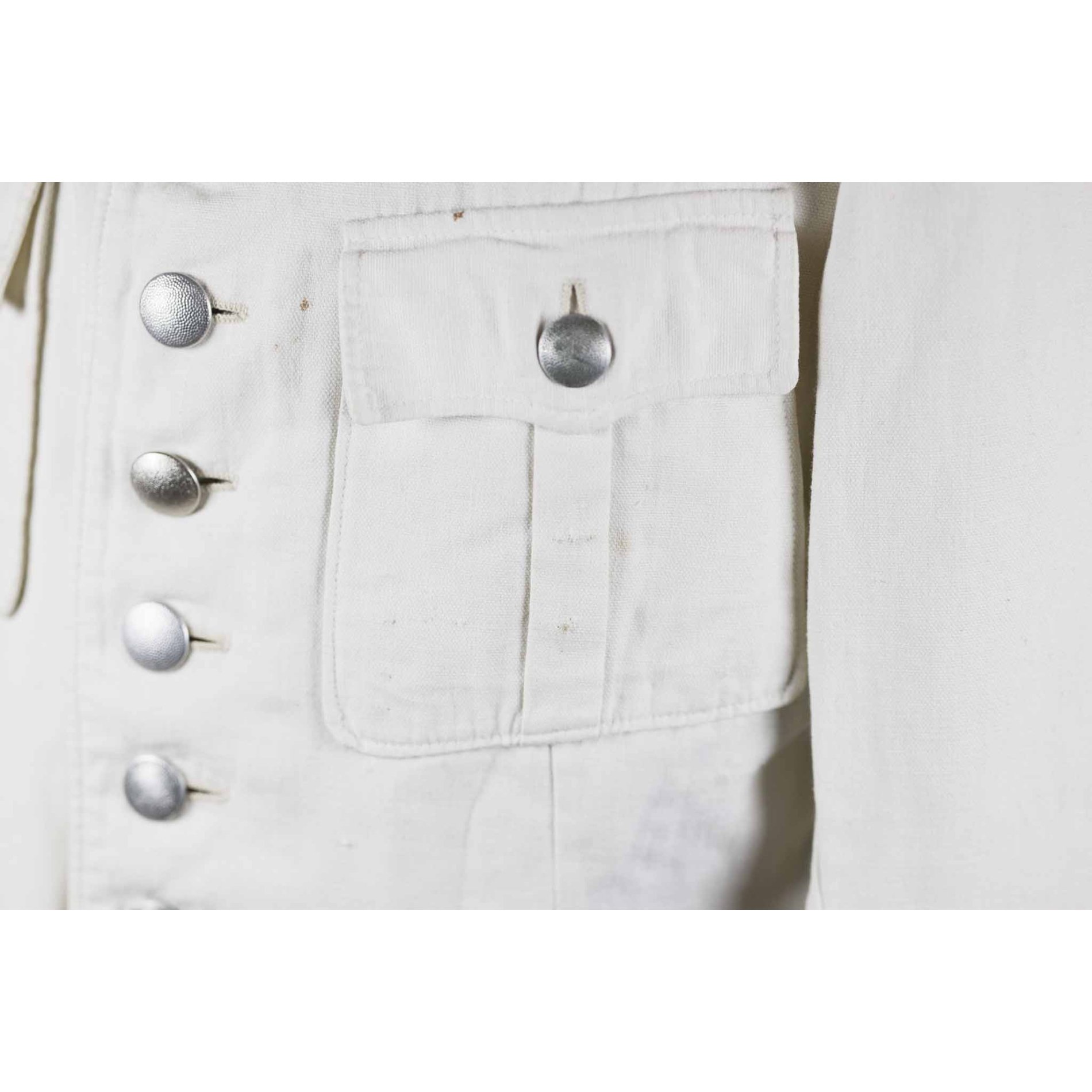 Wehrmacht weißer Sommerrock für einen Hauptmann im Panzerjäger Regiment Nr.4 — image 14