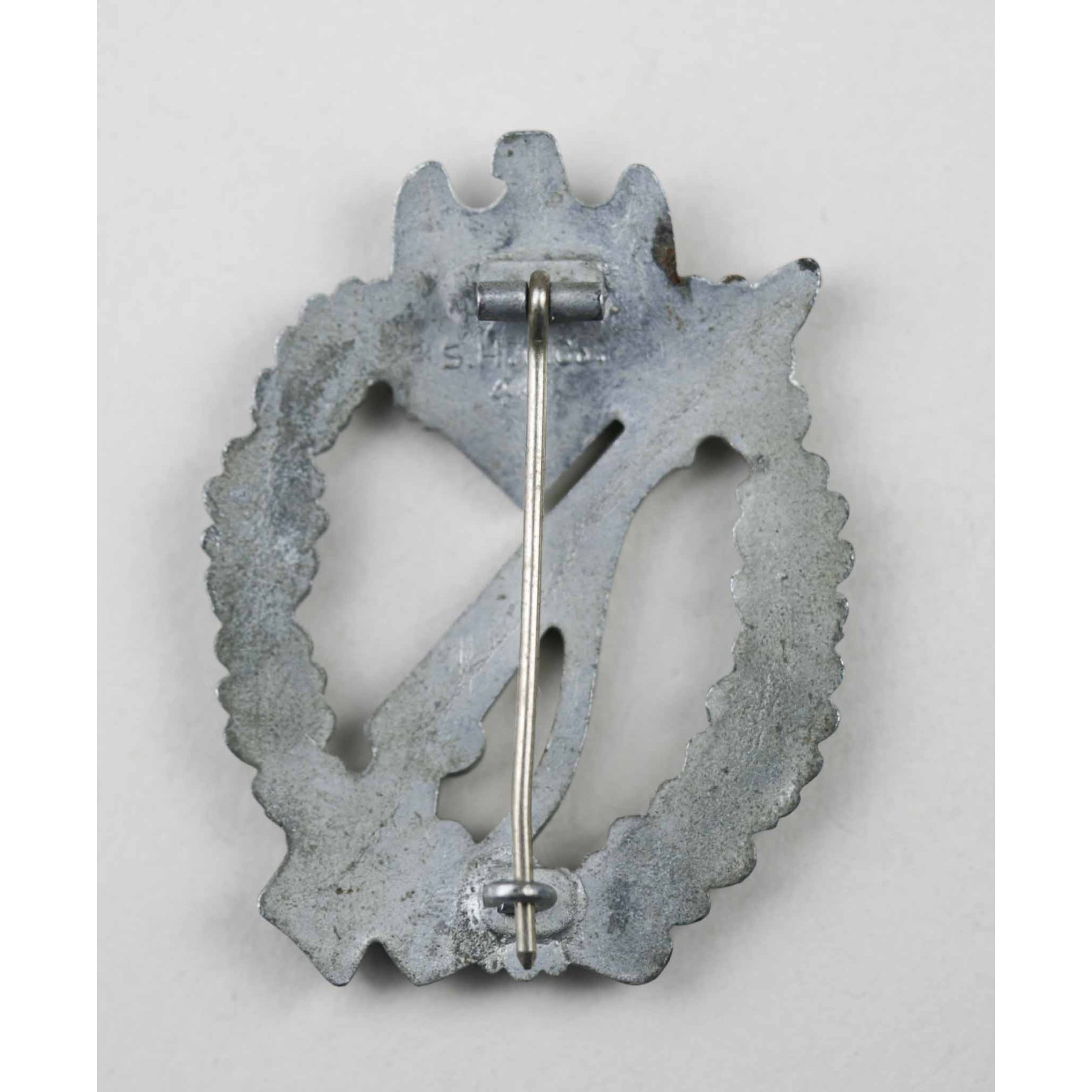 Infanterie Sturmabzeichen in Silber Herst. Shuco 41im Zustand 1 — image 3