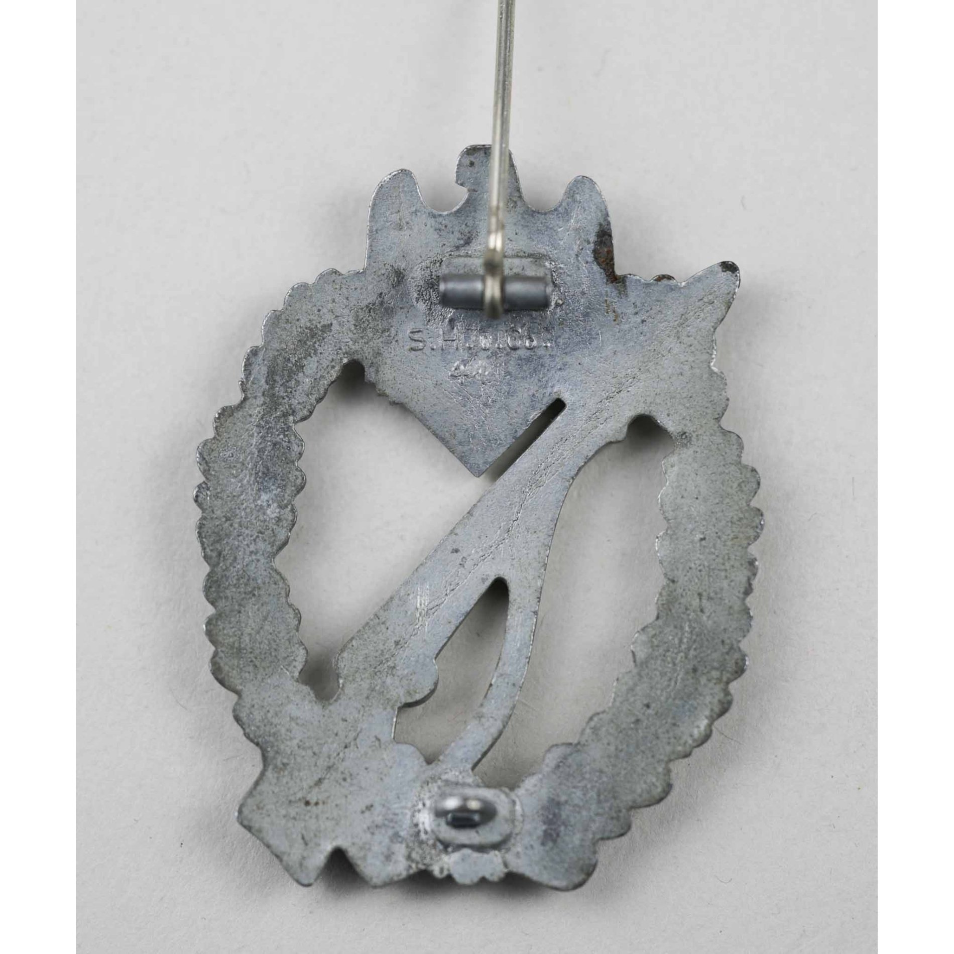 Infanterie Sturmabzeichen in Silber Herst. Shuco 41im Zustand 1 — image 5