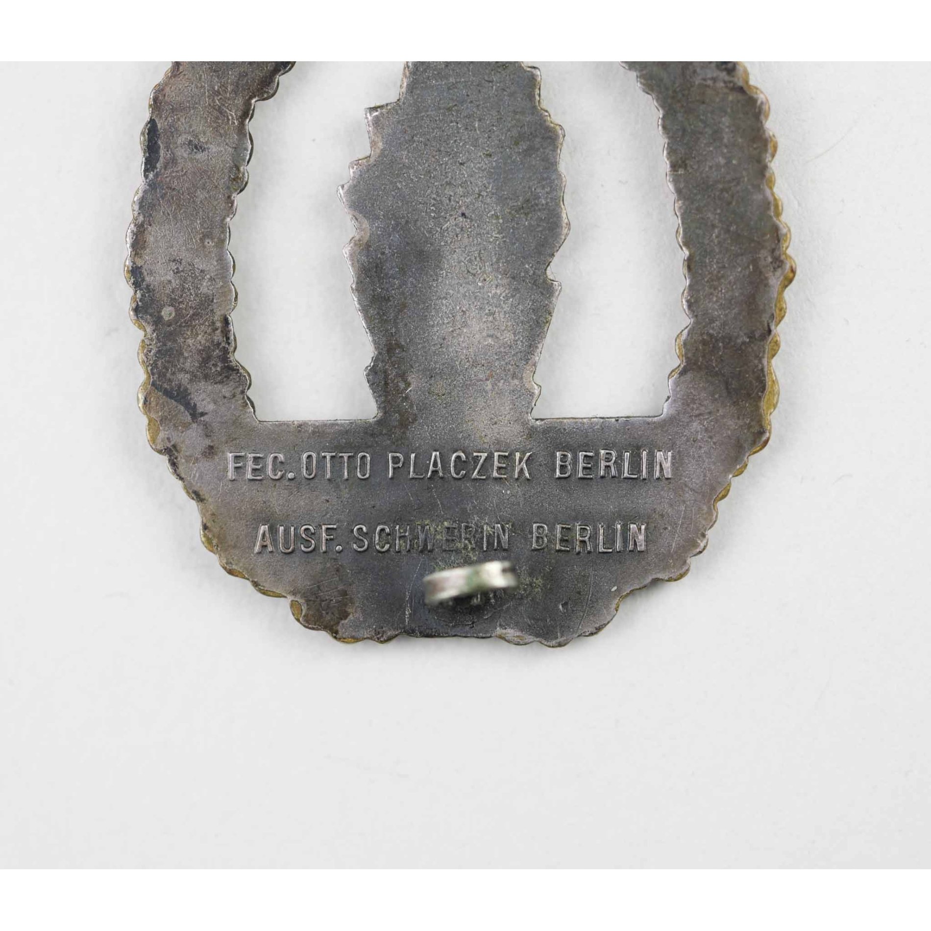 Minensucher Kriegsabzeichen in Buntmetall Schwerin, Berlin — image 5