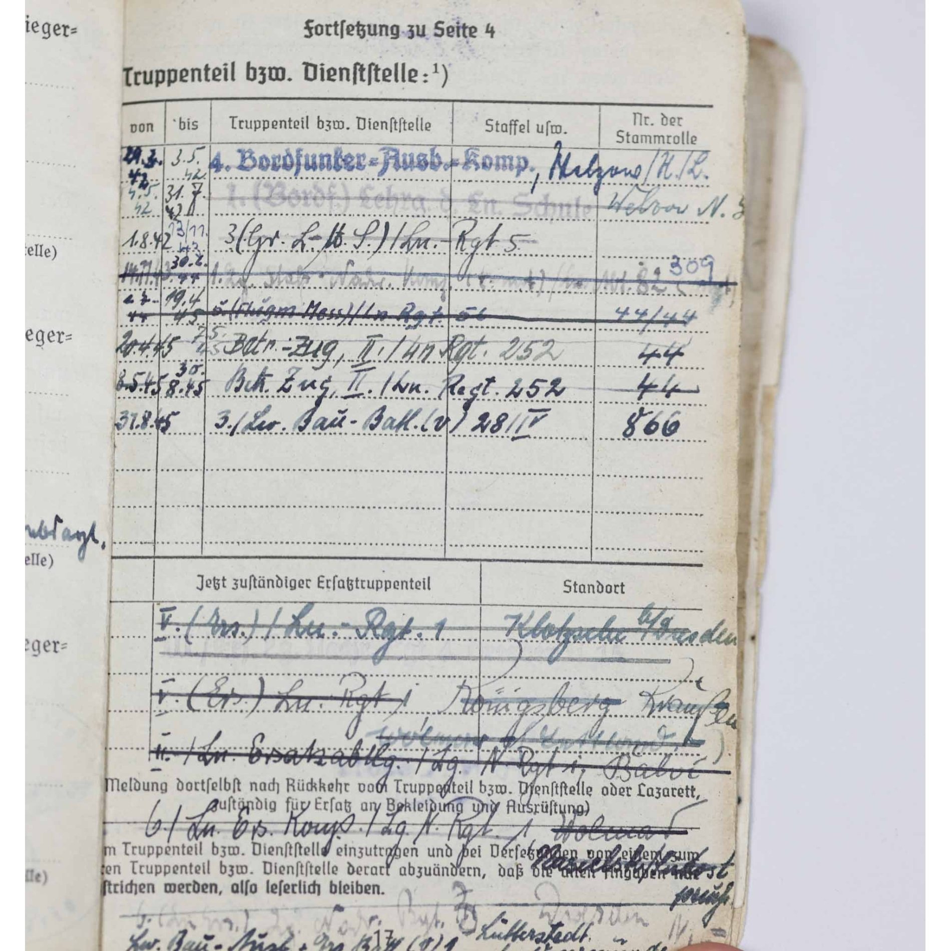 Luftwaffe Nachlass Unteroffizier Lapplandschild eingetragen Finnland/ Norwegen Einsatz — image 10