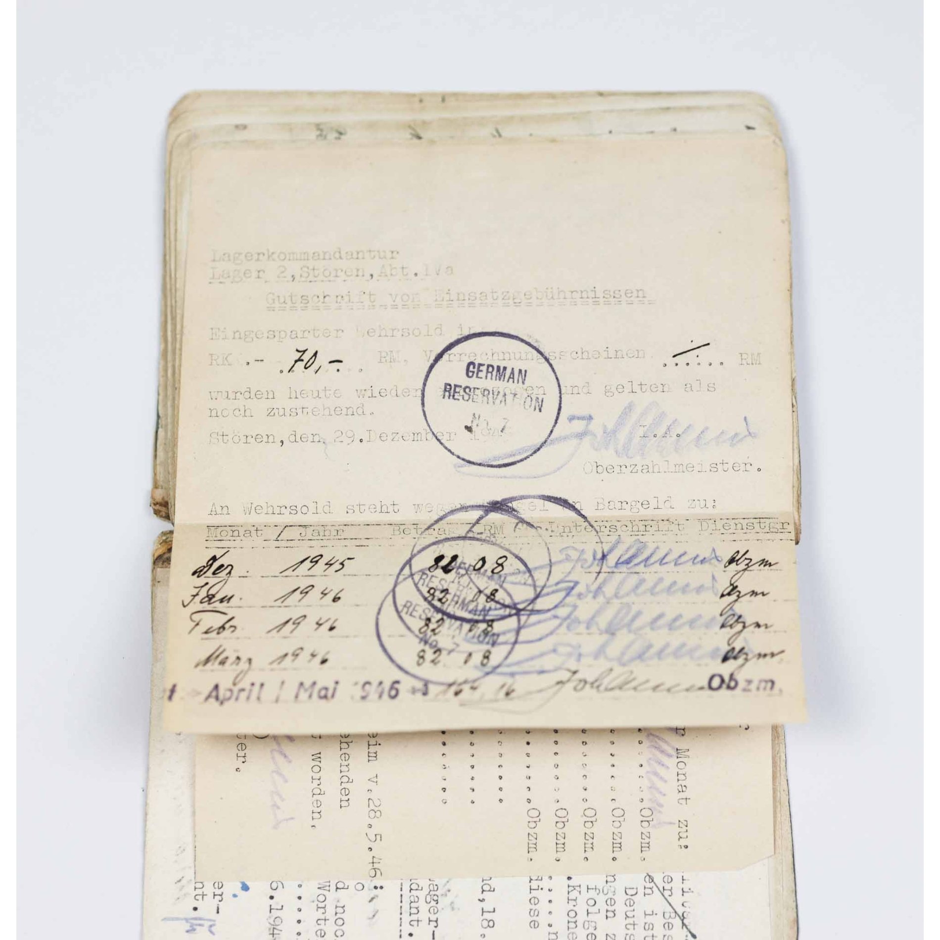 Luftwaffe Nachlass Unteroffizier Lapplandschild eingetragen Finnland/ Norwegen Einsatz — image 12