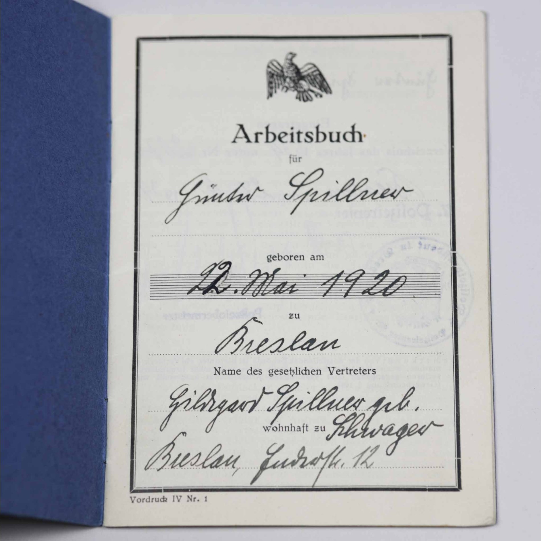 Luftwaffe Nachlass Unteroffizier Lapplandschild eingetragen Finnland/ Norwegen Einsatz — image 19