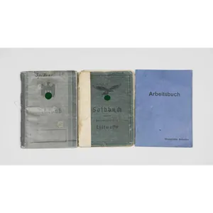 Luftwaffe Nachlass Unteroffizier Lapplandschild eingetragen Finnland/ Norwegen Einsatz