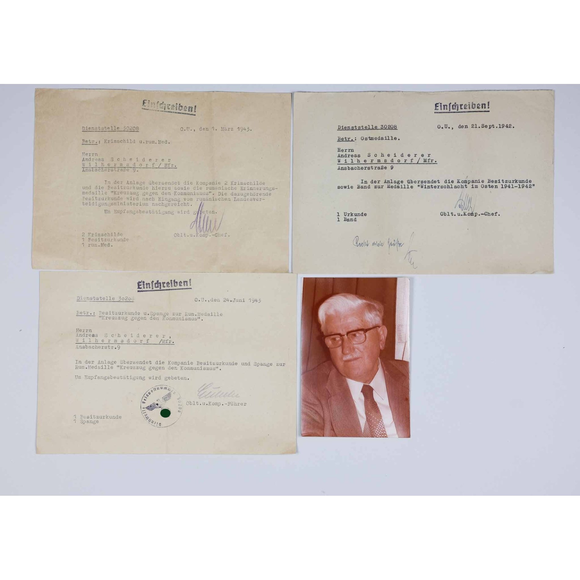 Wehrmacht Nachlass Unteroffizier Korps-Nachrichten-Abteilung 441 — image 8