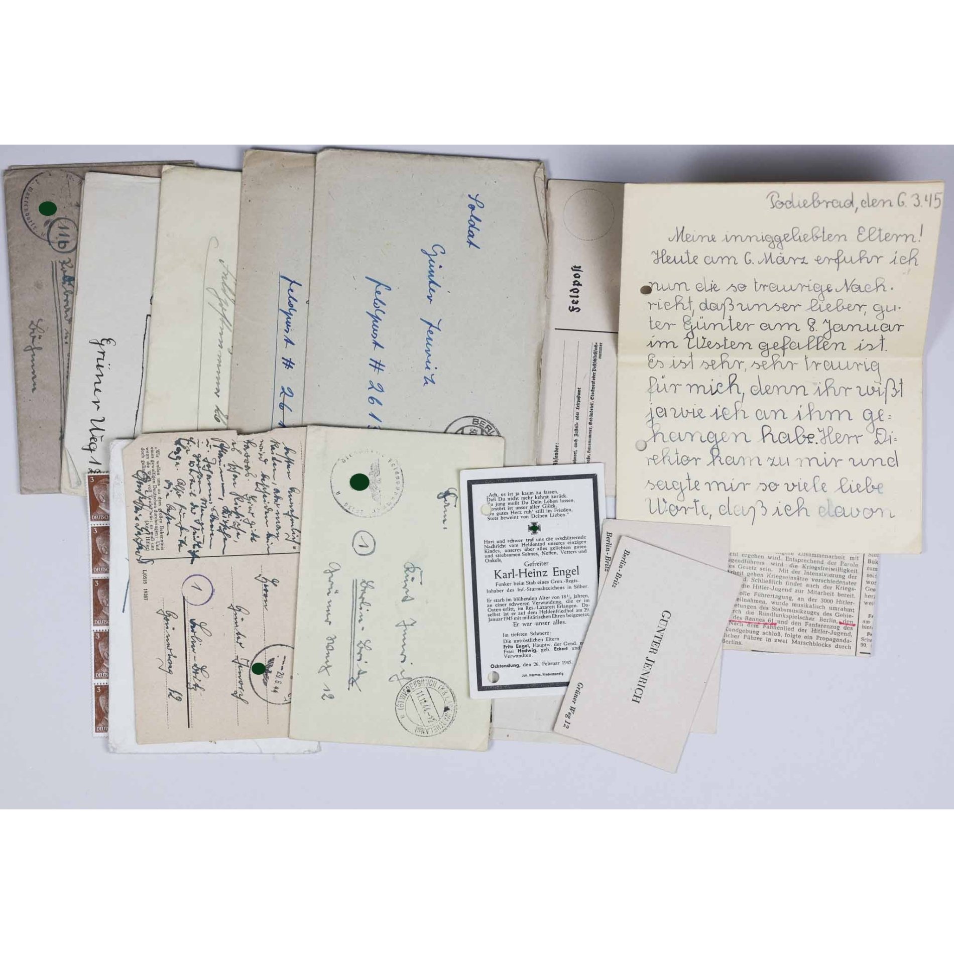 HJ-Nachlass mit Ausweisen zum HJ Schießabzeichen/HJ-Scharfschützenabzeichen — image 14