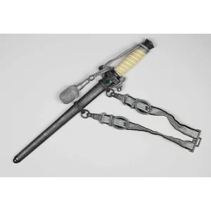 Wehrmacht Heeres Offiziersdolch mit Gehänge und Portepee