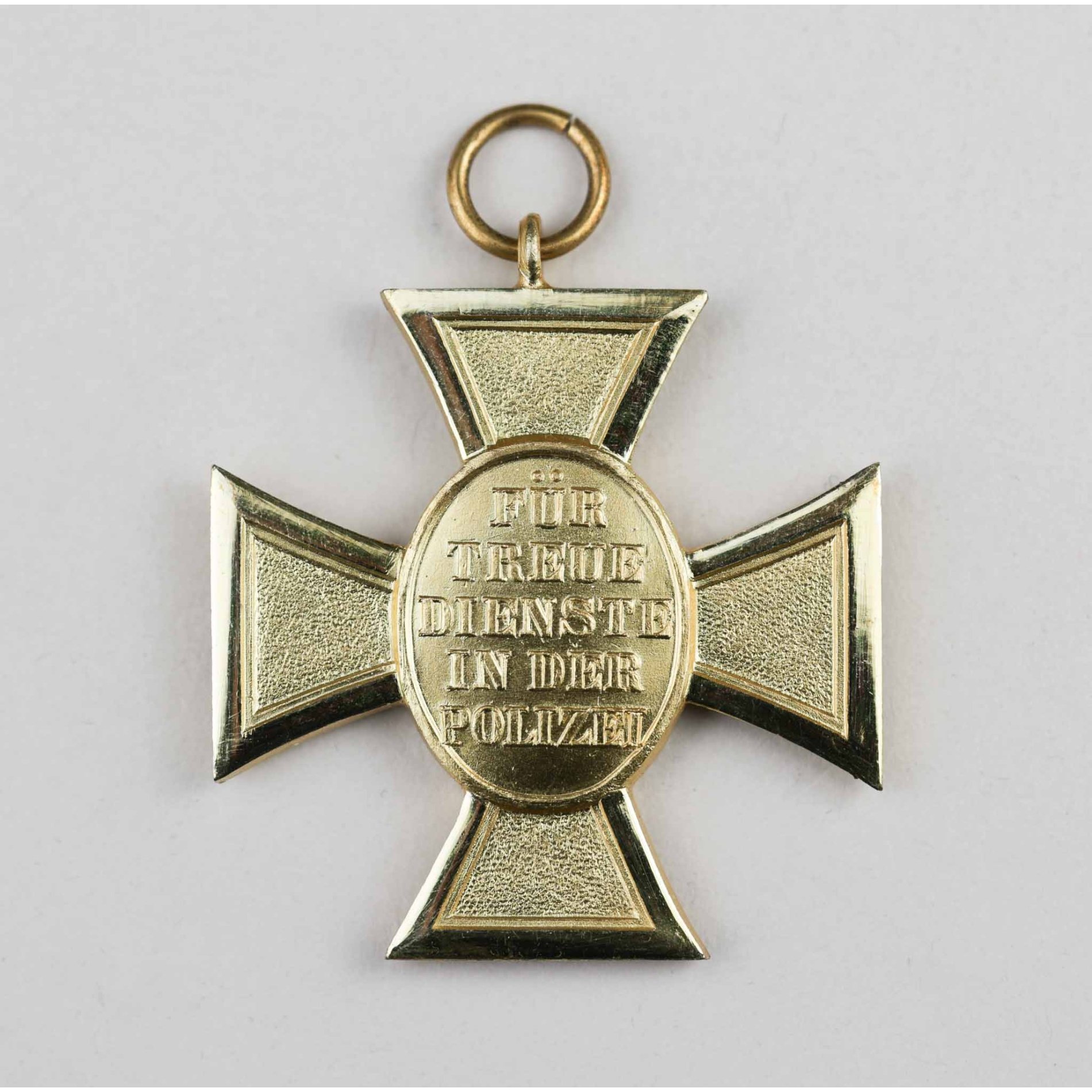 Polizei Dienstauszeichnung In Gold (25Jahre) Im Etui Zustand 1 — image 3