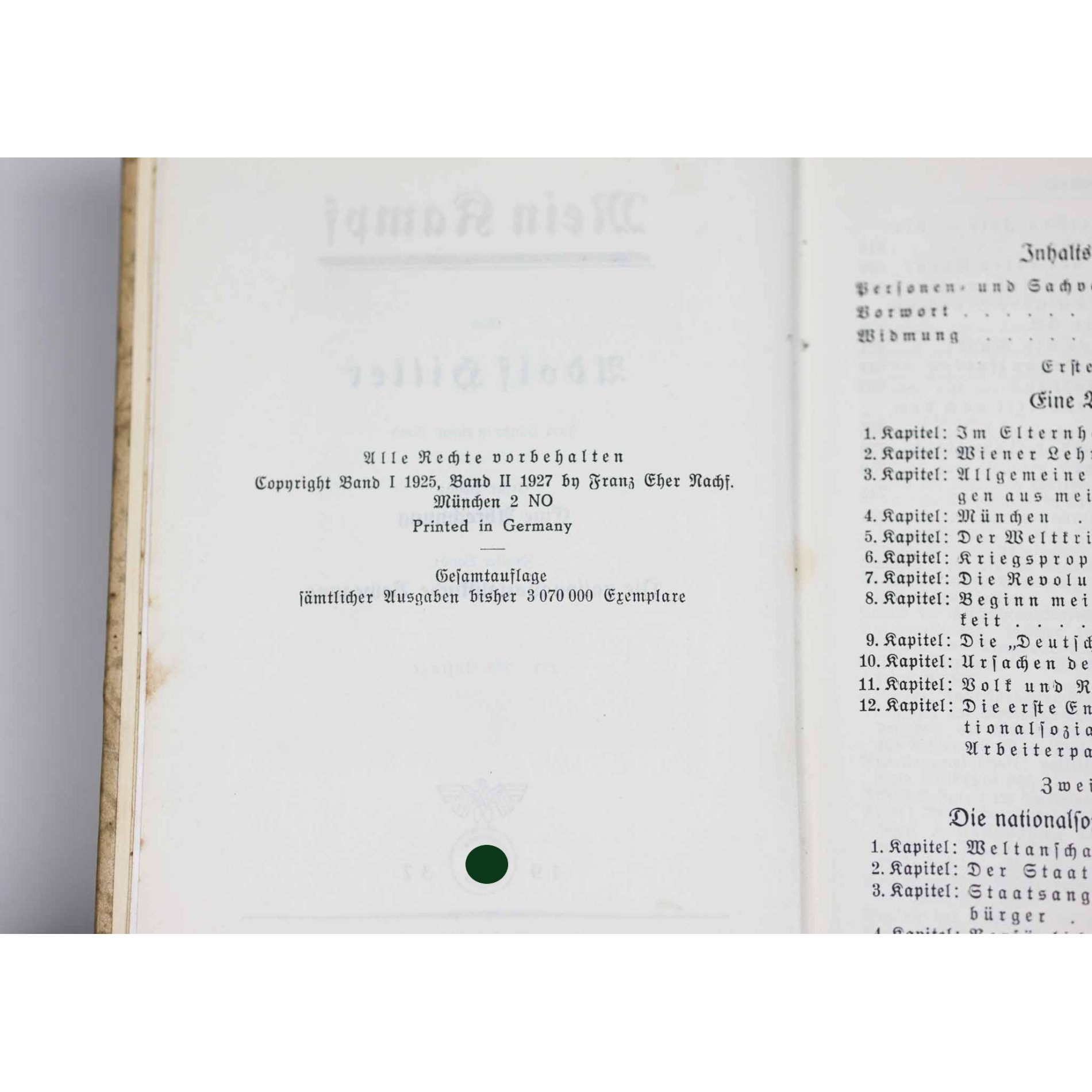 Hochzeitsausgabe 'Mein Kampf' 1937 — image 3