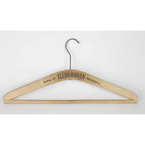 2.Weltkrieg Kleiderbügel 'Arische Firma' Kleiderhahn aus Wien