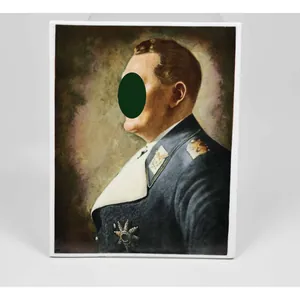 Porzellan Plakette 'Generalfeldmarschall Hermann Göring' Rosenthal