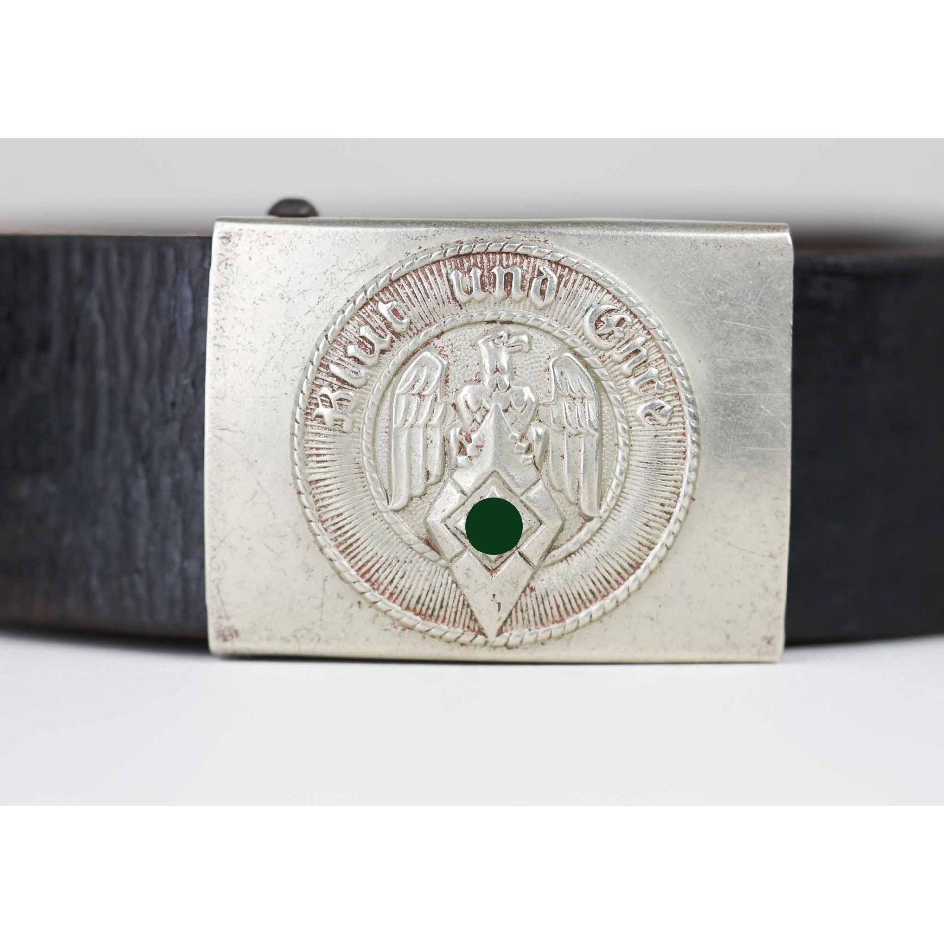 Frühes HJ-Koppelschloss A RZM 17 — image 2