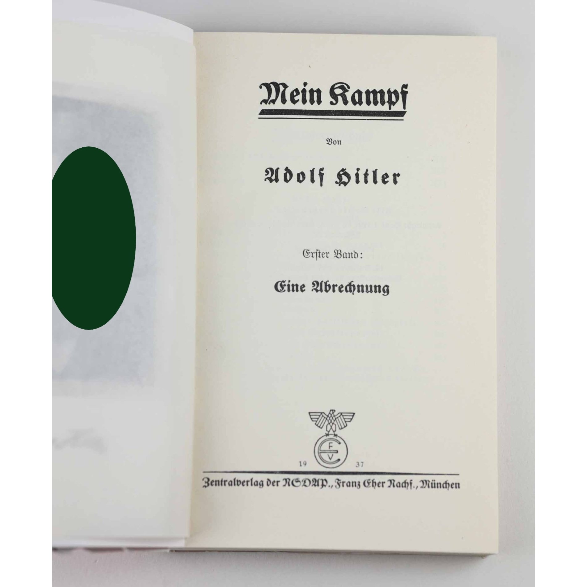 Taschenbuch 2 frühe Bände 'Mein Kampf' im Schuber — image 2