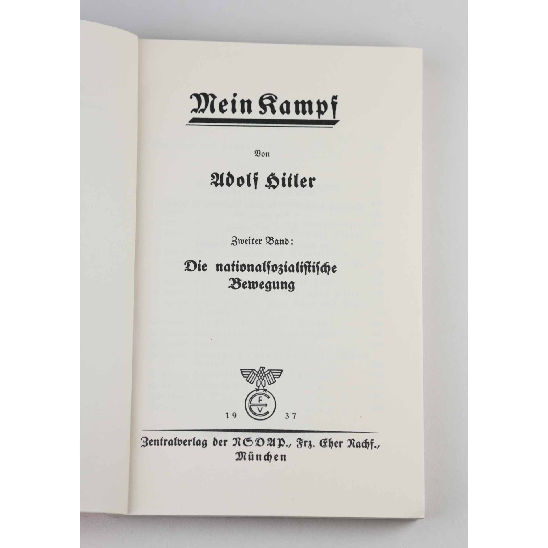 Taschenbuch 2 frühe Bände 'Mein Kampf' im Schuber — image 3