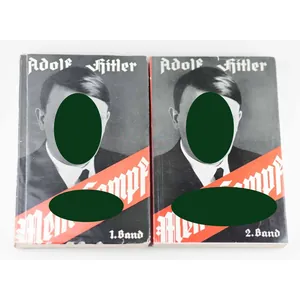 Taschenbuch 2 frühe Bände 'Mein Kampf' im Schuber