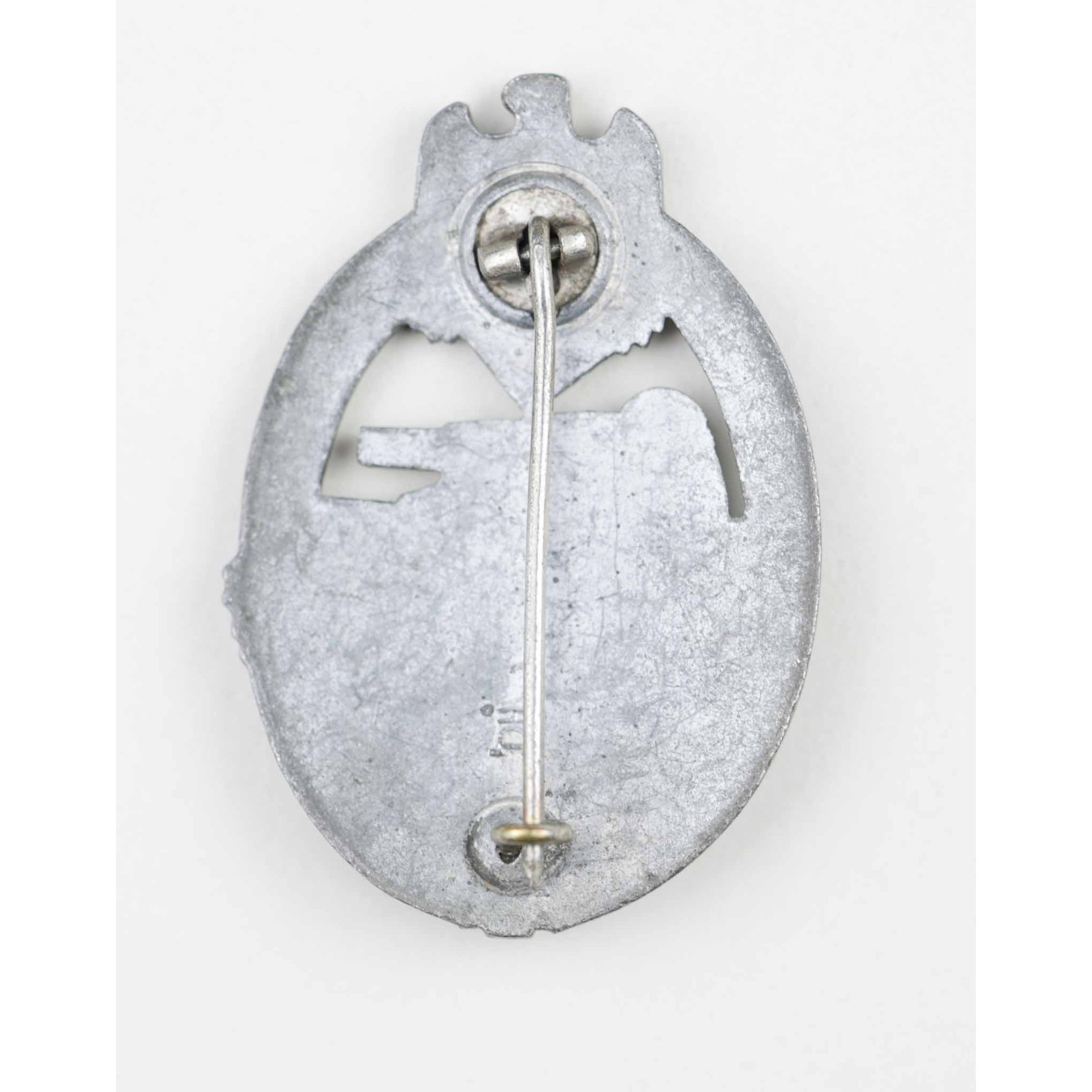 Panzerkampfabzeichen in Silber 'HA' Hermann Aurich im Zustand 1 MINT — image 4
