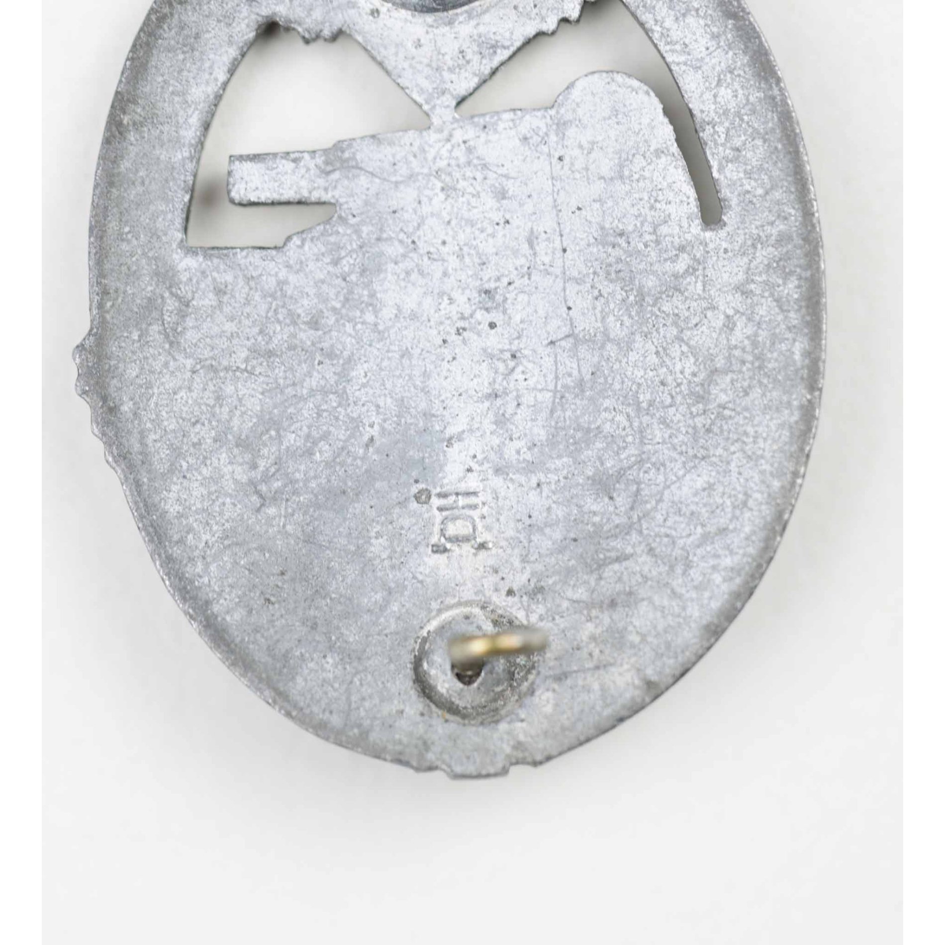 Panzerkampfabzeichen in Silber 'HA' Hermann Aurich im Zustand 1 MINT — image 7