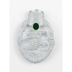 Panzerkampfabzeichen in Silber Hersteller 'FLL 43'