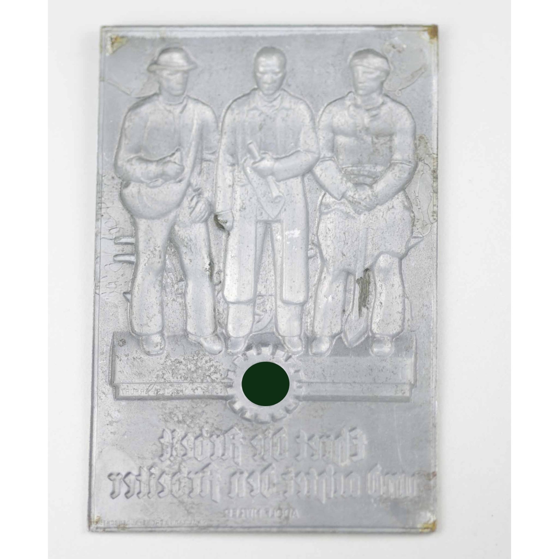 Plakette Deutsche Arbeitsfront (DAF) 'Ehret die Arbeit und achtet den Arbeiter' — image 4