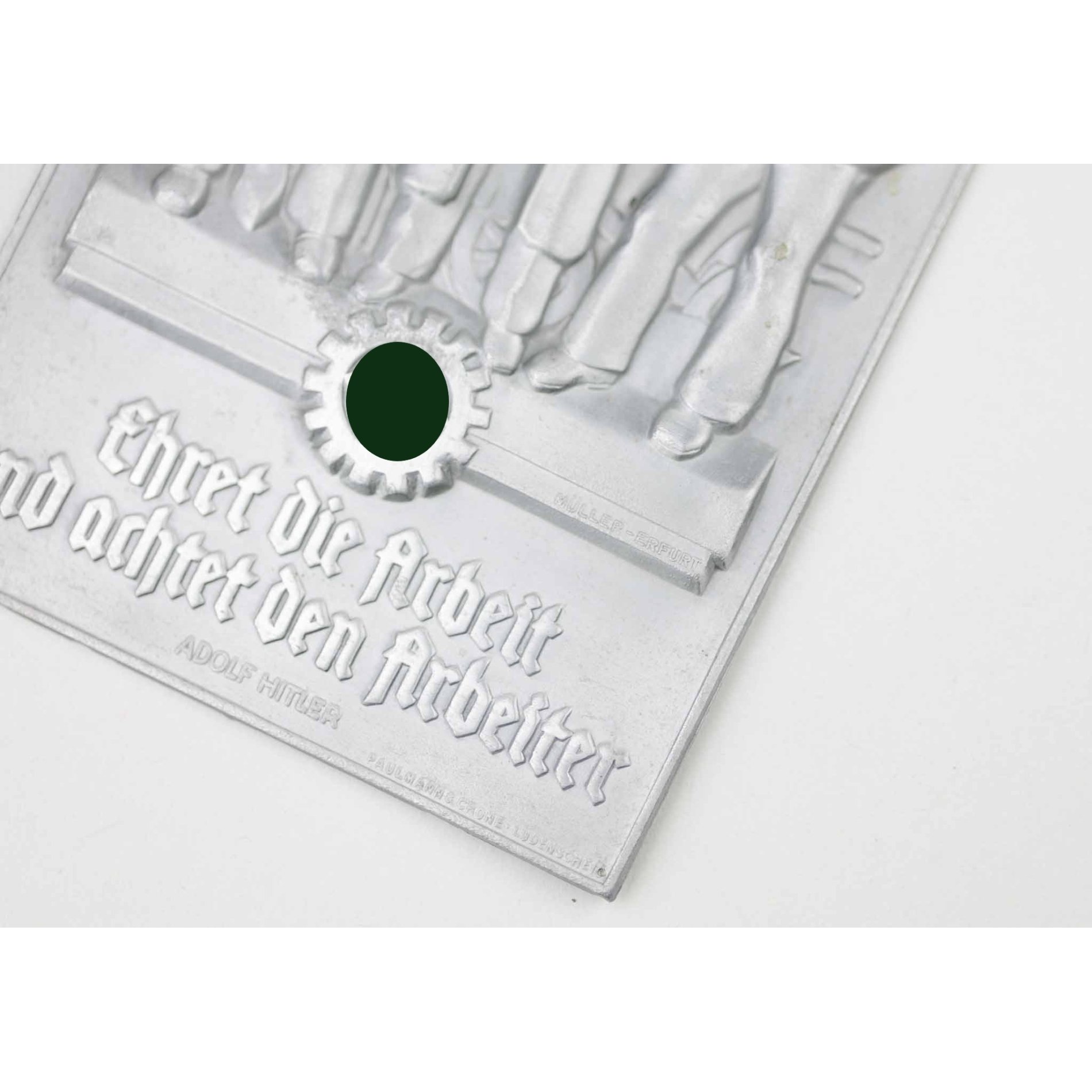 Plakette Deutsche Arbeitsfront (DAF) 'Ehret die Arbeit und achtet den Arbeiter' — image 5