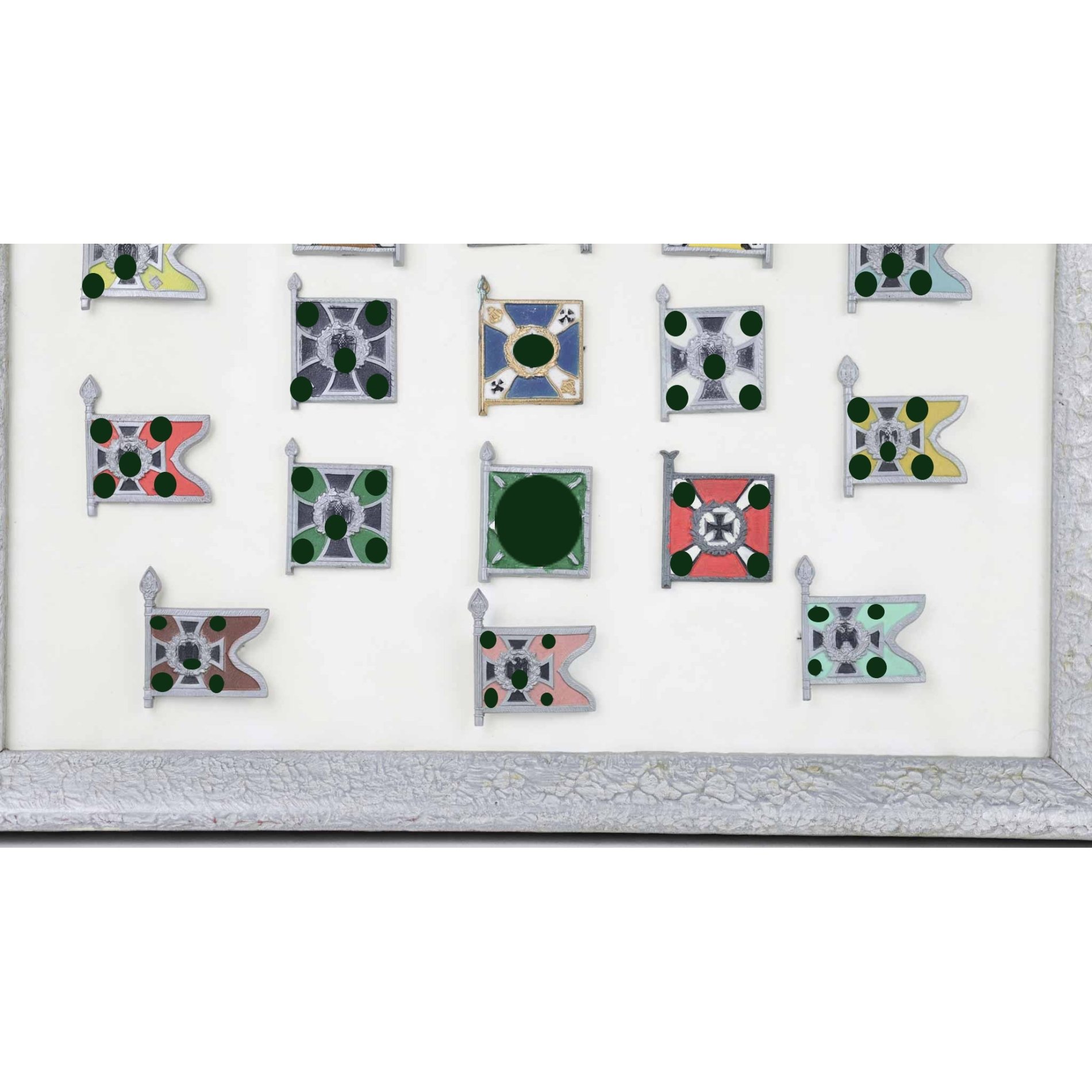 3.Reich Sammlung WHW Fahnen Standarten 20 Stück, selten! — image 2