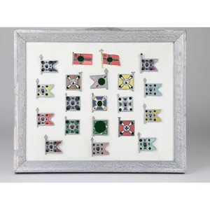 3.Reich Sammlung WHW Fahnen Standarten 20 Stück, selten!