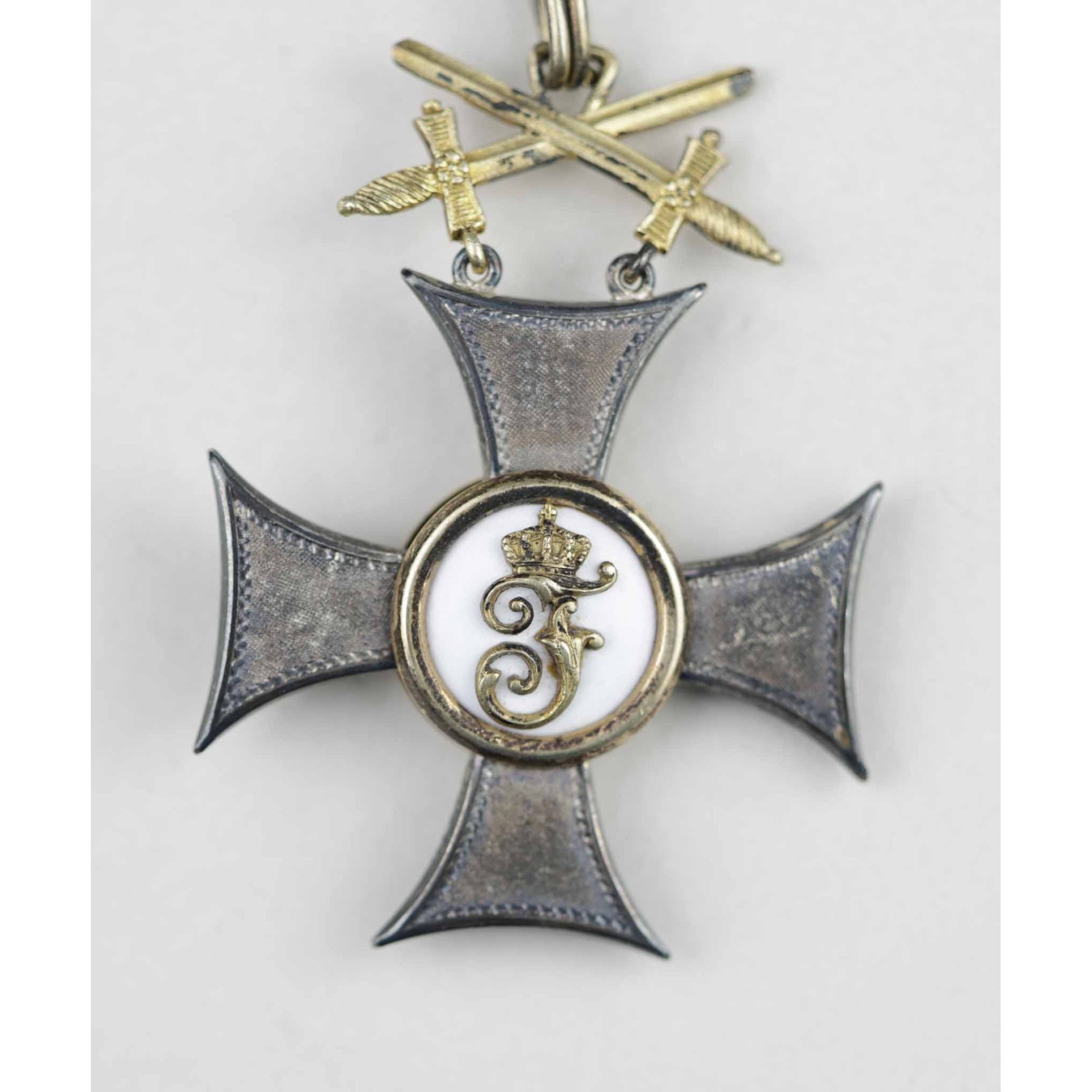 Württemberg Friedrichsorden Ritterkreuz 2. Klasse mit Schwertern am Band — image 2