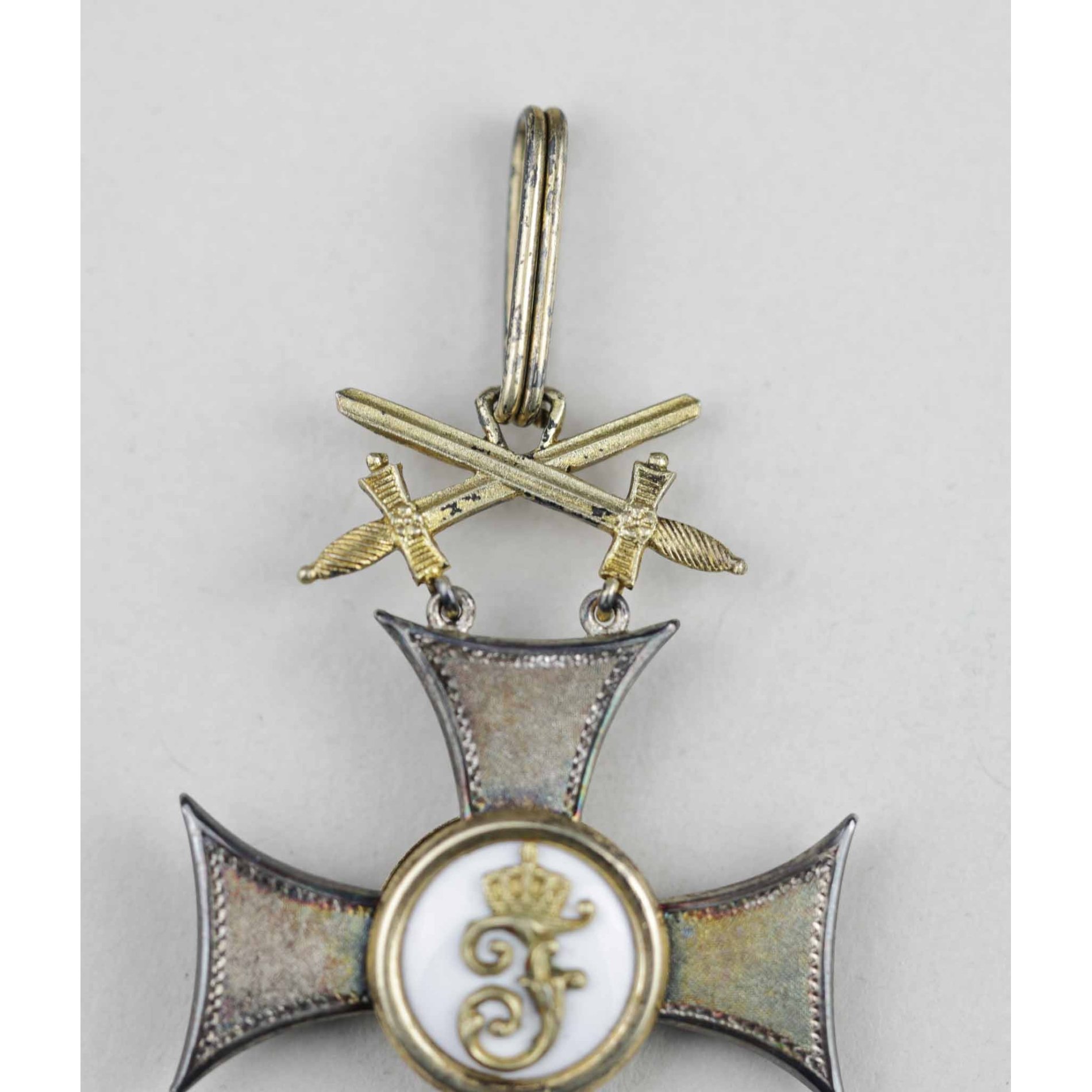Württemberg Friedrichsorden Ritterkreuz 2. Klasse mit Schwertern am Band — image 5
