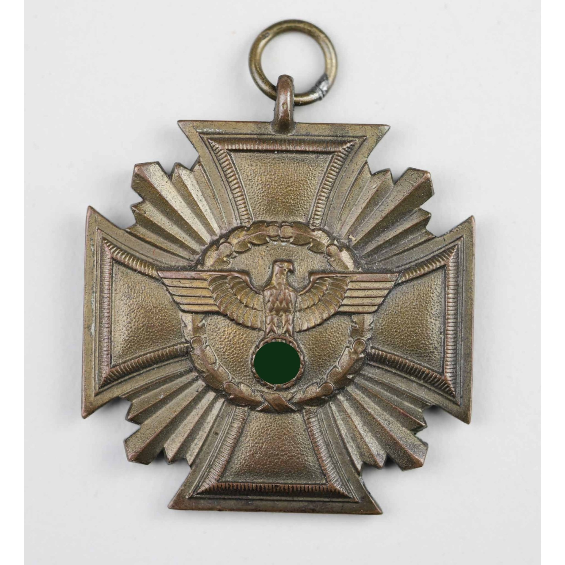 NSDAP Dienstauszeichnung in Bronze in Schachtel RZM M1/102 aus Cupal, selten! — image 2