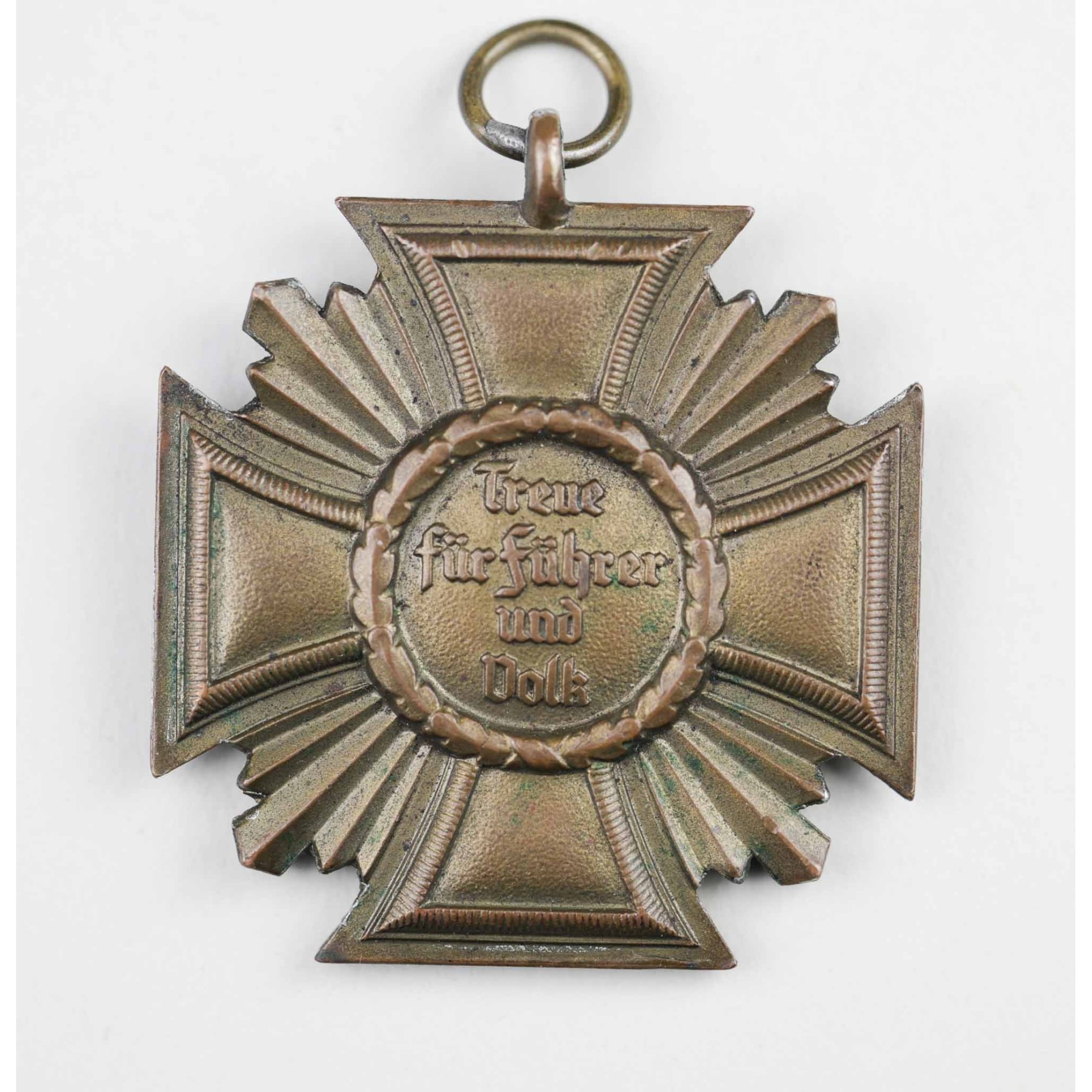 NSDAP Dienstauszeichnung in Bronze in Schachtel RZM M1/102 aus Cupal, selten! — image 3