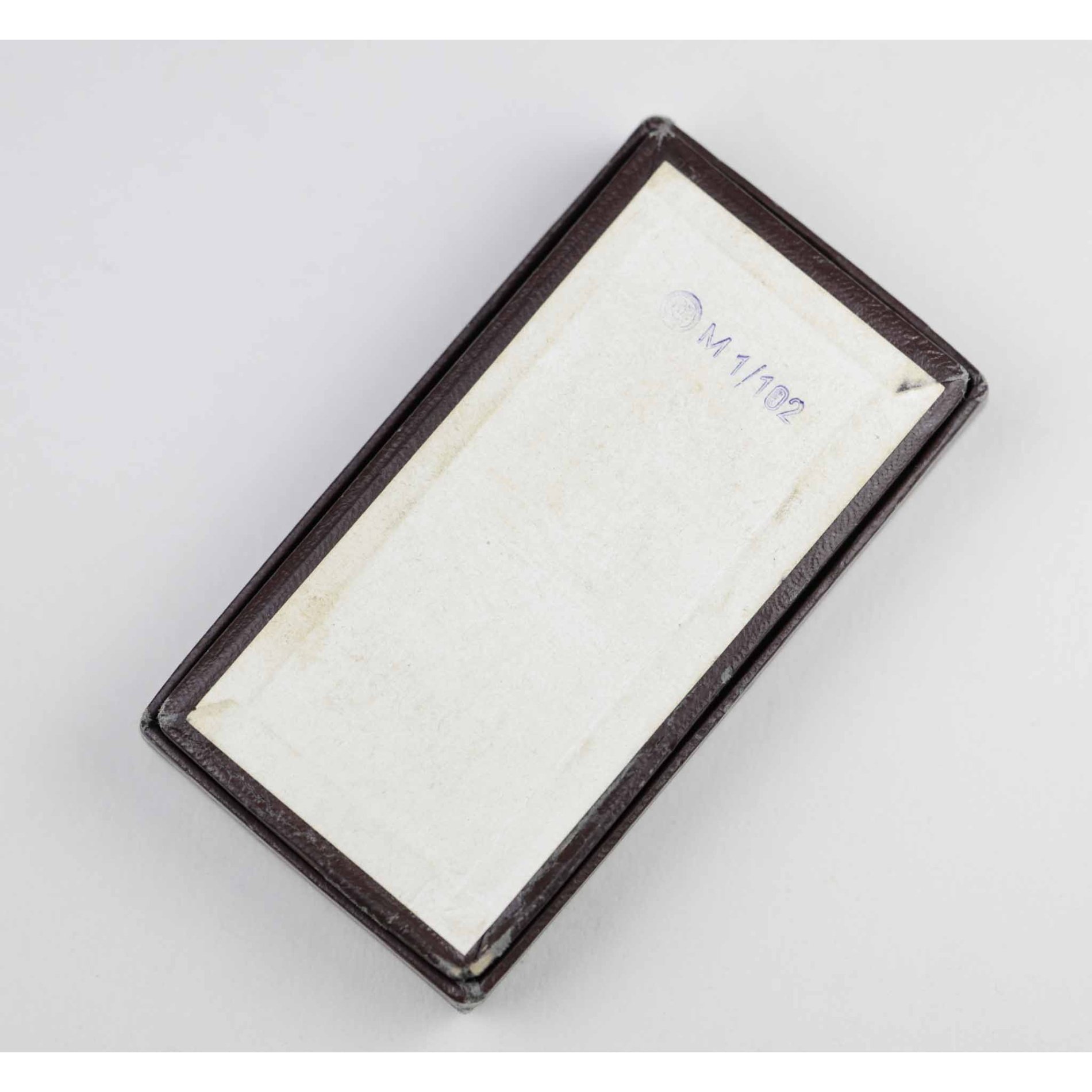 NSDAP Dienstauszeichnung in Bronze in Schachtel RZM M1/102 aus Cupal, selten! — image 6