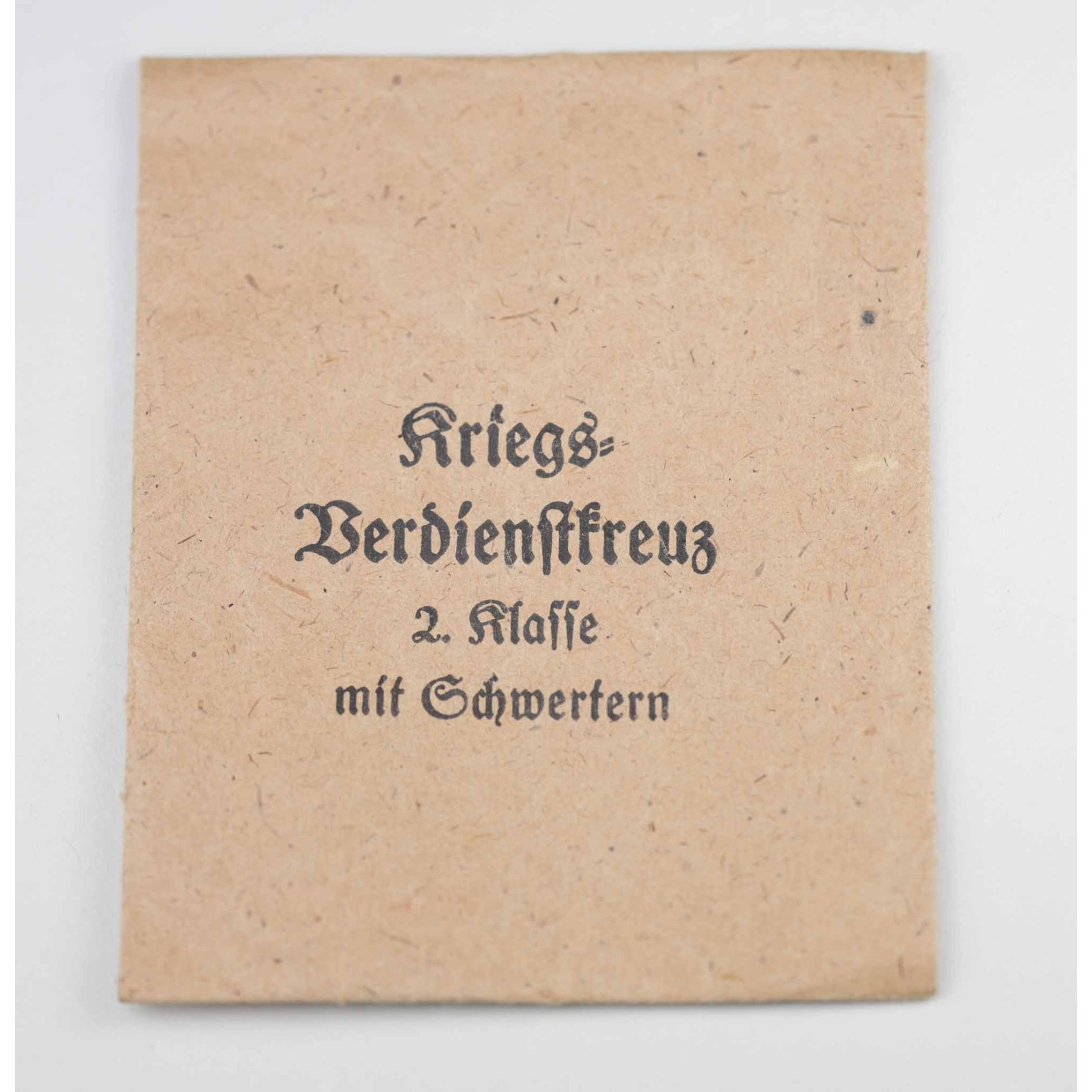 Kriegsverdienstkreuz 2.Klasse mit Schwertern in Verleihungstüte — image 4