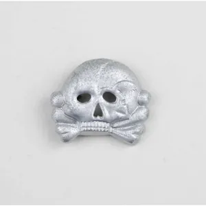 Panzer Totenkopf Auflage für den Kragenspiegel
