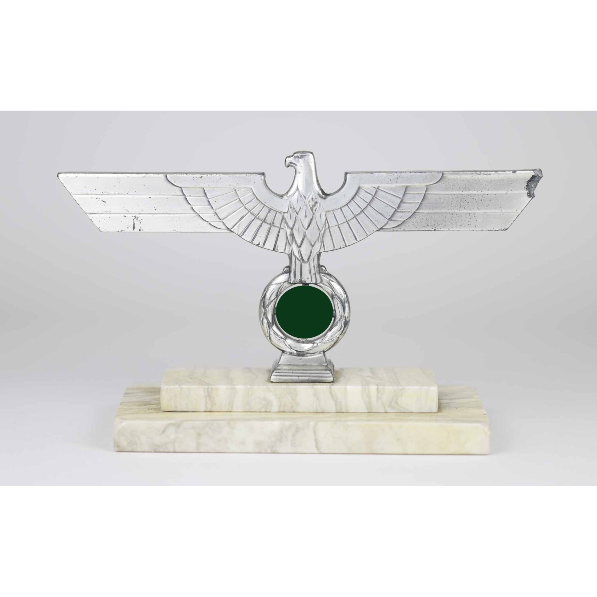 Wehrmacht Großer Tischadler auf Marmorsockel Tischdekoration Emmrich & Schöning — image 10