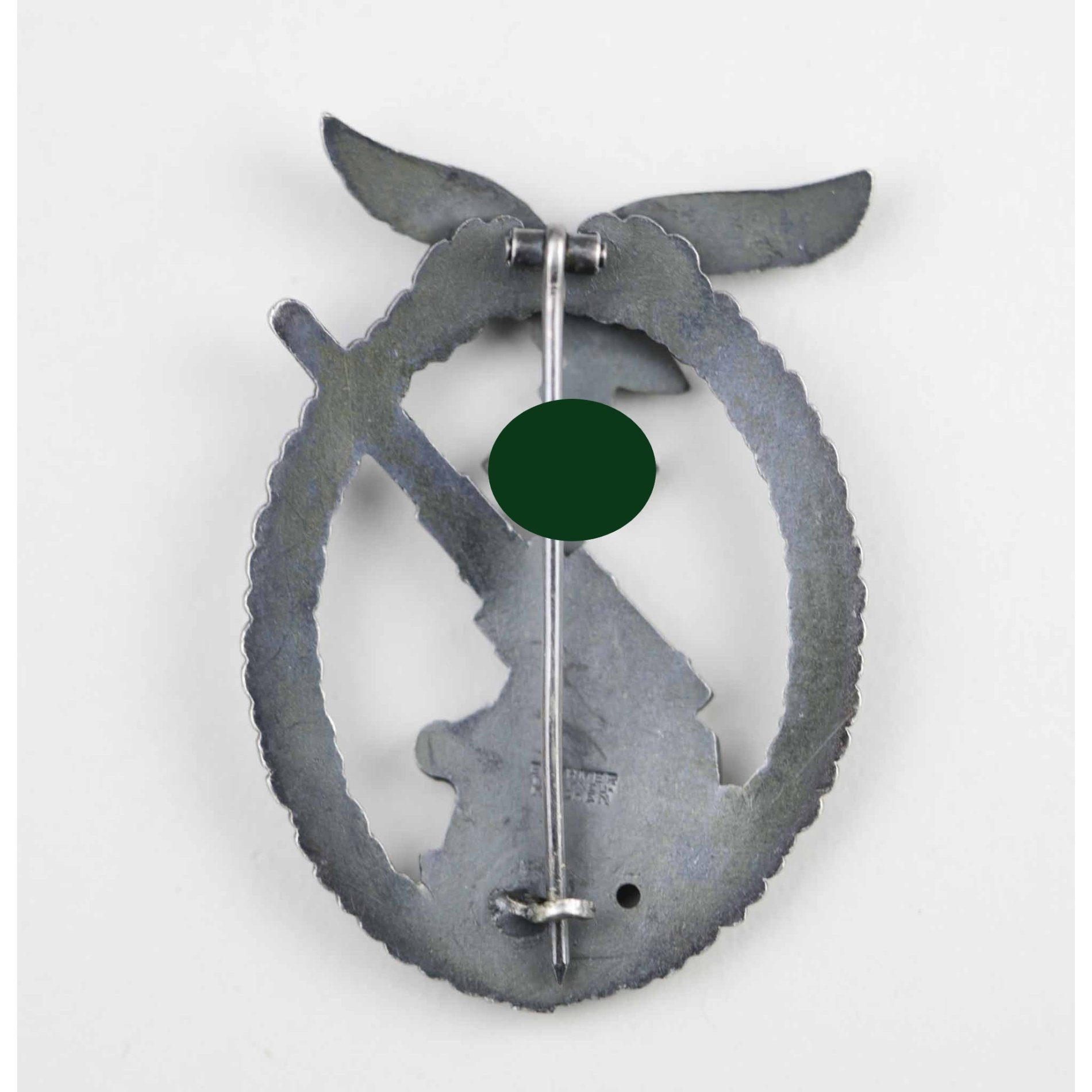 Luftwaffe Flakkampfabzeichen G. Brehmer Buntmetall — image 3