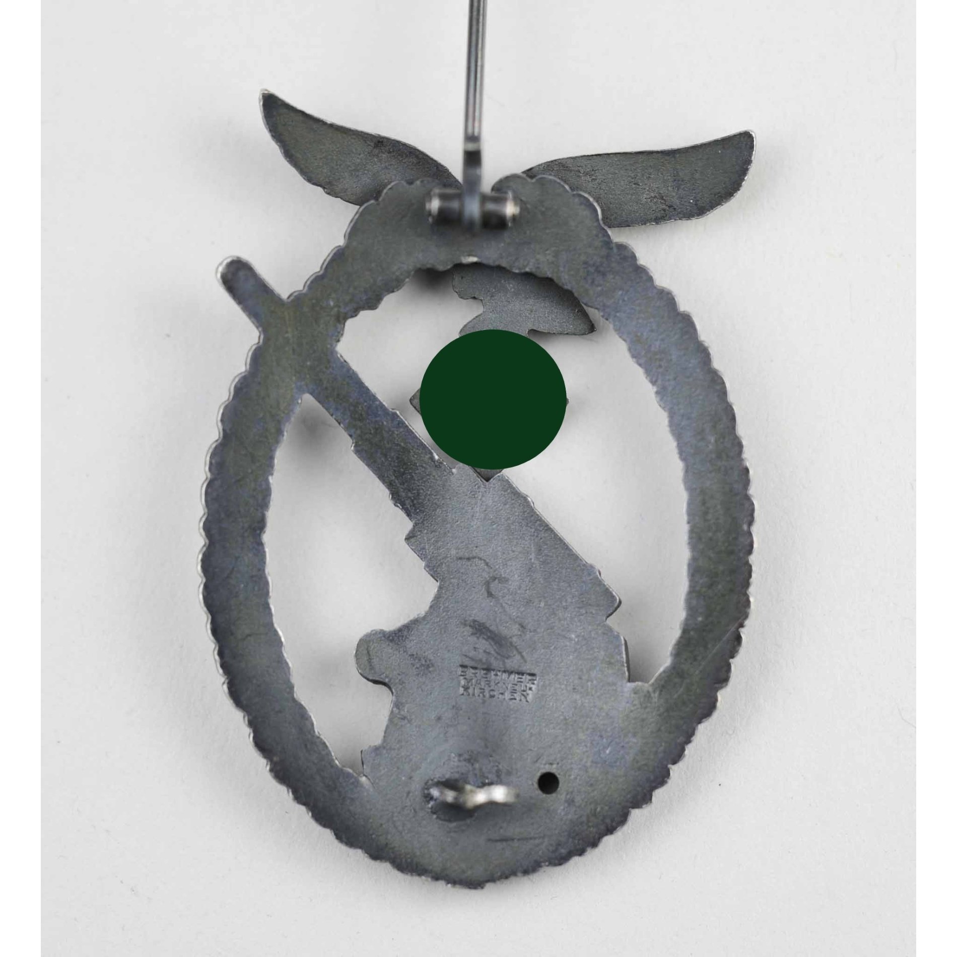 Luftwaffe Flakkampfabzeichen G. Brehmer Buntmetall — image 5