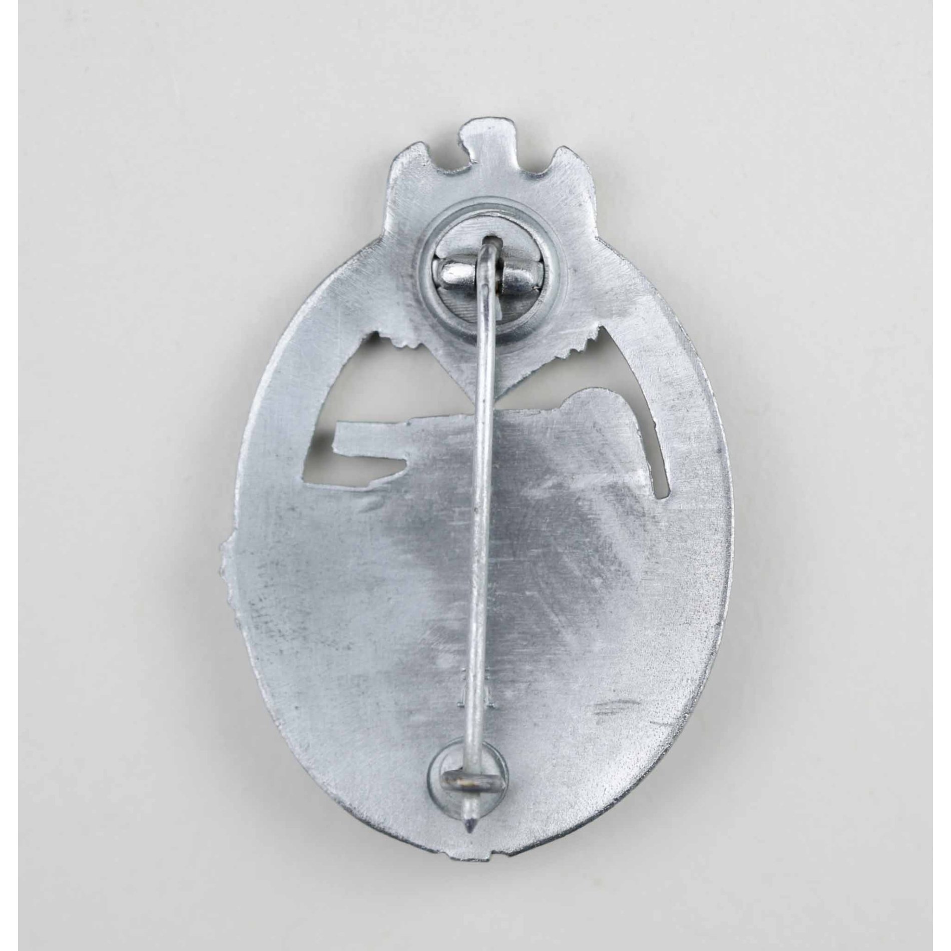 Panzerkampfabzeichen in Silber 'HA' Hermann Aurich in Pappschachtel Zustand 1 MINT — image 5