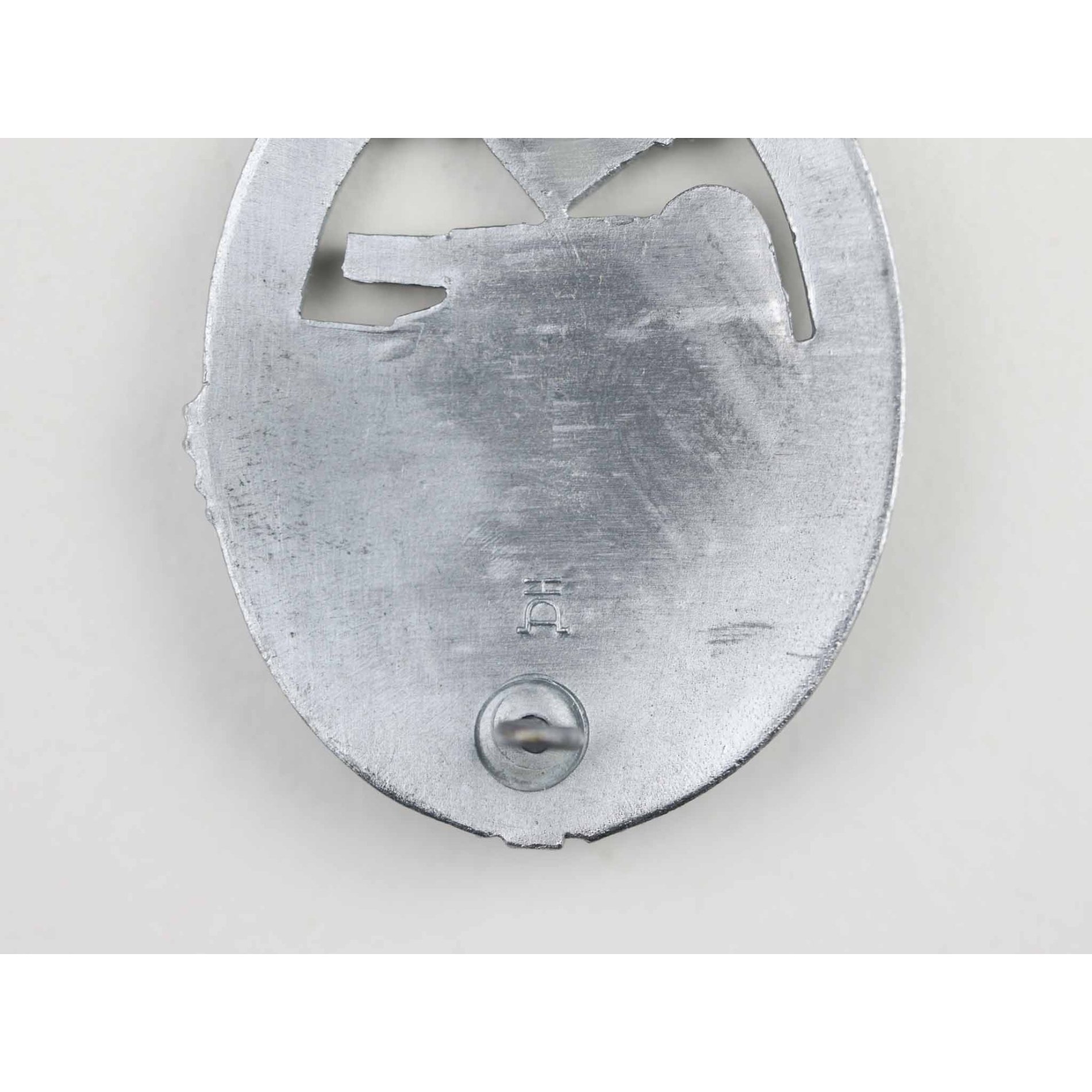 Panzerkampfabzeichen in Silber 'HA' Hermann Aurich in Pappschachtel Zustand 1 MINT — image 7