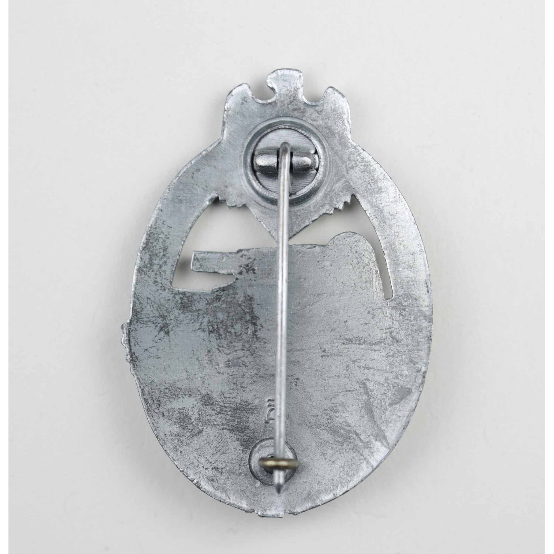 Panzerkampfabzeichen in Silber 'HA' Hermann Aurich in Pappschachtel (Zustand 1 MINT!) — image 5