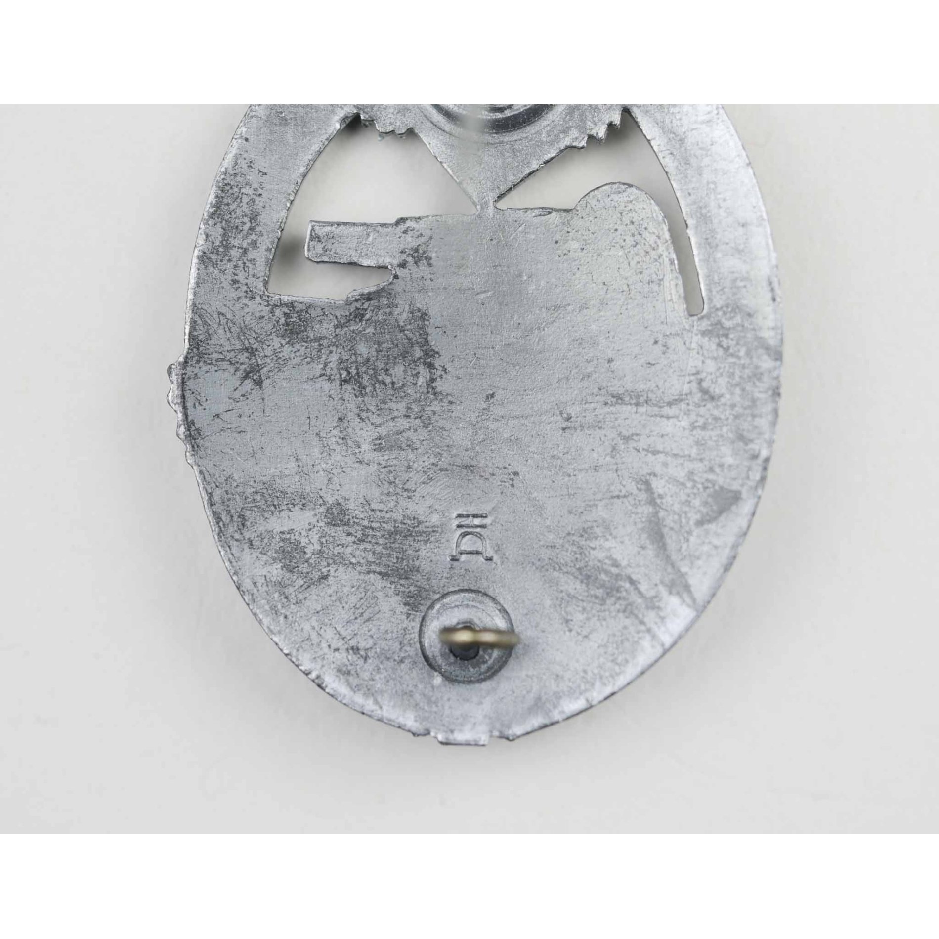 Panzerkampfabzeichen in Silber 'HA' Hermann Aurich in Pappschachtel (Zustand 1 MINT!) — image 7
