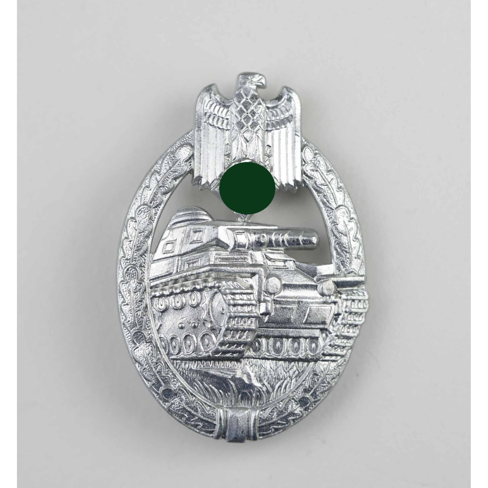 Panzerkampfabzeichen in Silber mit LDO Tüte, Wilhelm Deumer Zustand 1 MINT — image 2