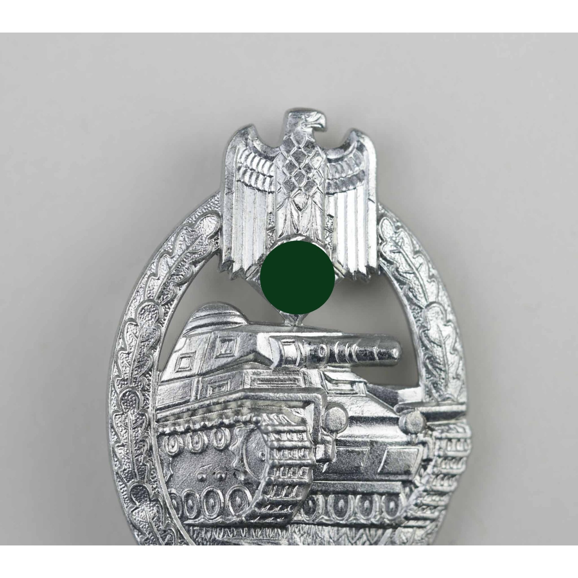 Panzerkampfabzeichen in Silber mit LDO Tüte, Wilhelm Deumer Zustand 1 MINT — image 3