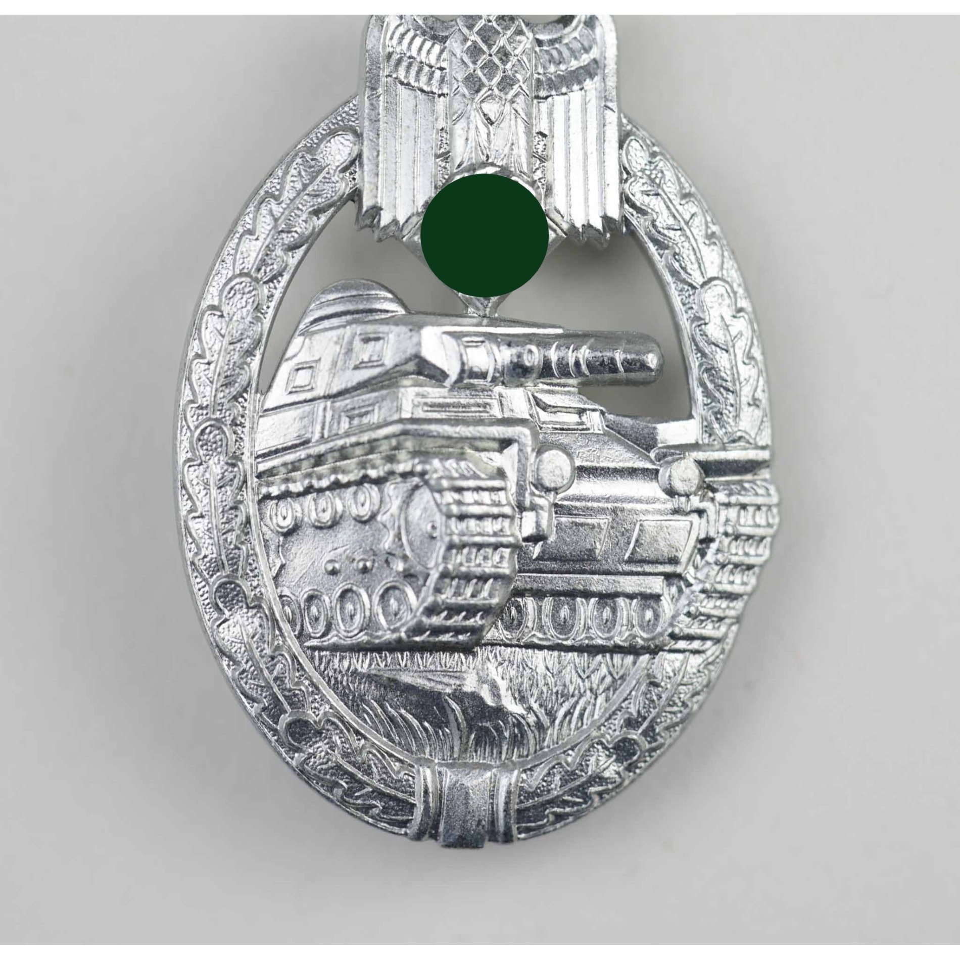Panzerkampfabzeichen in Silber mit LDO Tüte, Wilhelm Deumer Zustand 1 MINT — image 4