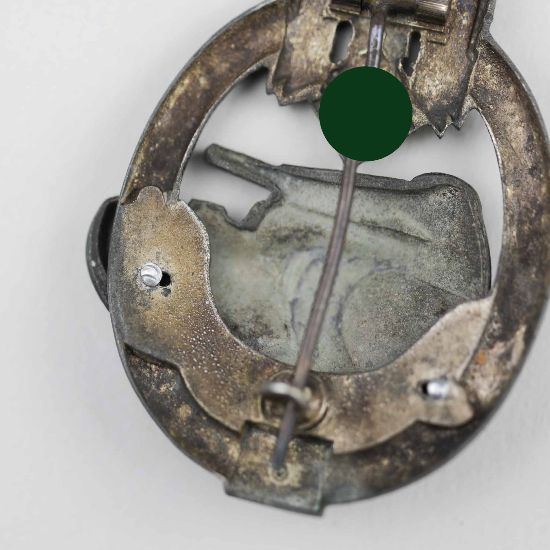 Panzerkampfabzeichen mit Einsatzzahl '50' in Silber C.E Juncker Berlin — image 6
