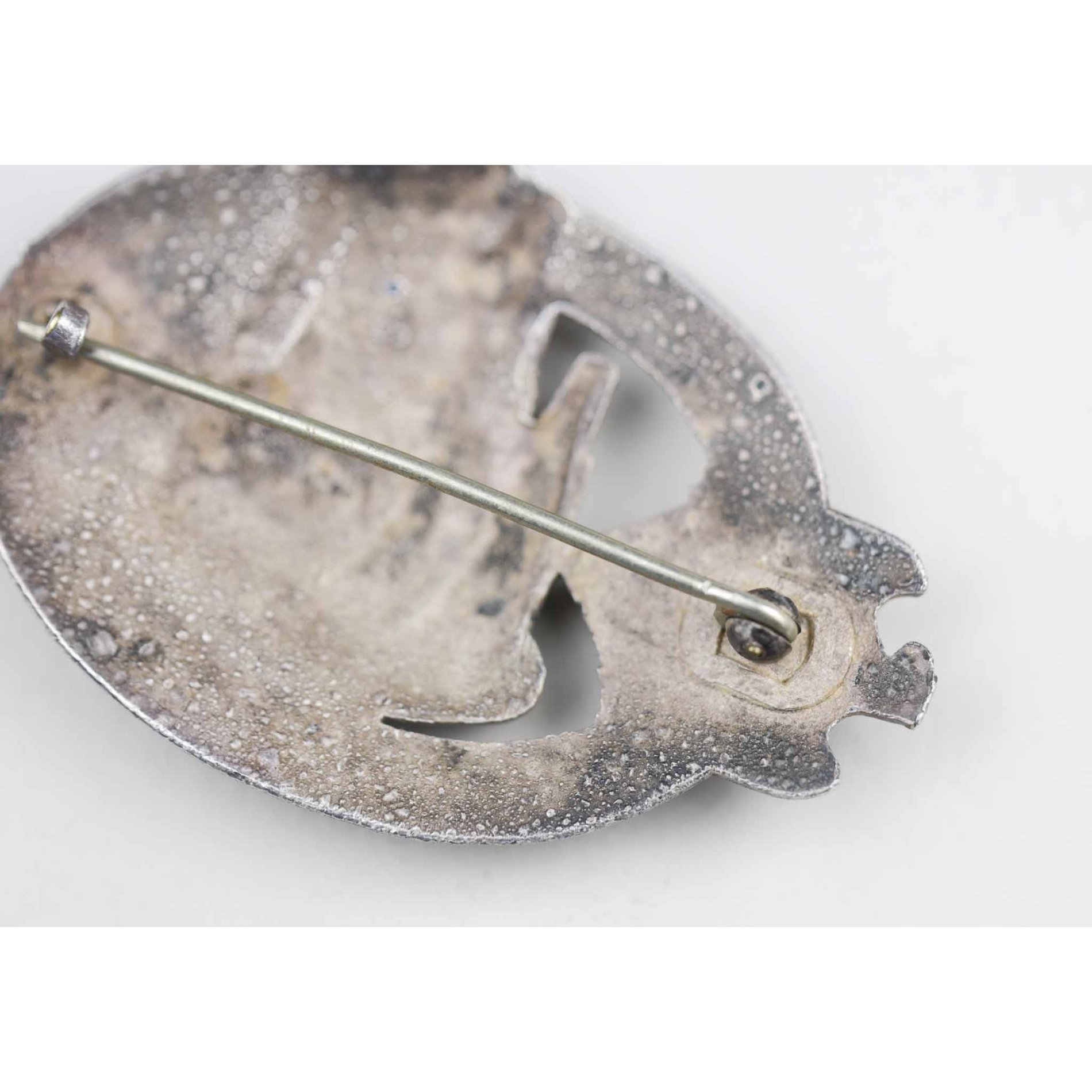 Panzerkampfabzeichen in Silber mit Hersteller 'A.S' Adolf Scholze — image 5