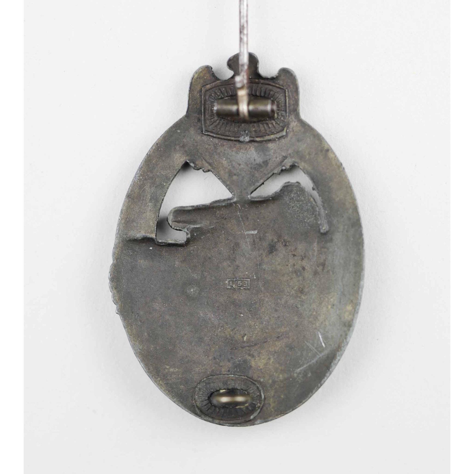 Panzerkampfabzeichen in Bronze 'L/53' Hymmen selten! — image 6